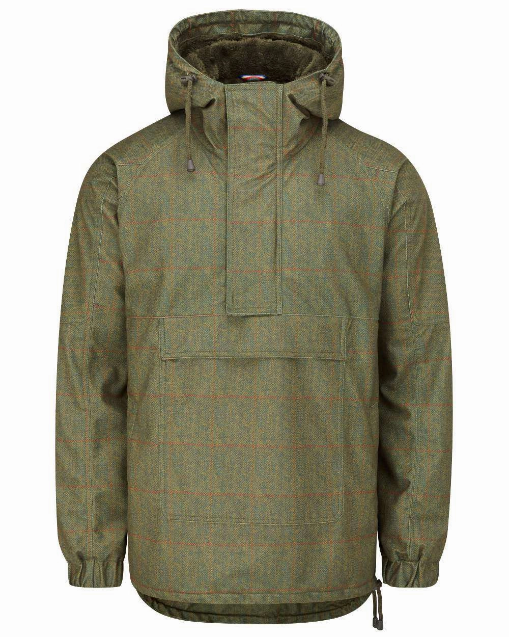 Modern Travel Look Breathable Lining Alan Paine Didsmere Mens Technical Tweed Shooting Smock