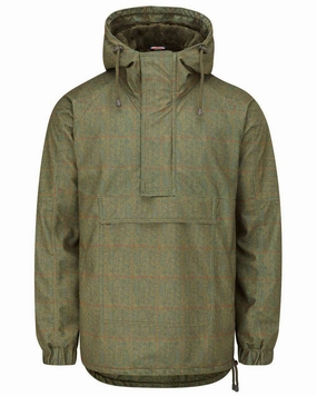 Alan Paine Didsmere Mens Technical Tweed Shooting Smock Smart Casual
