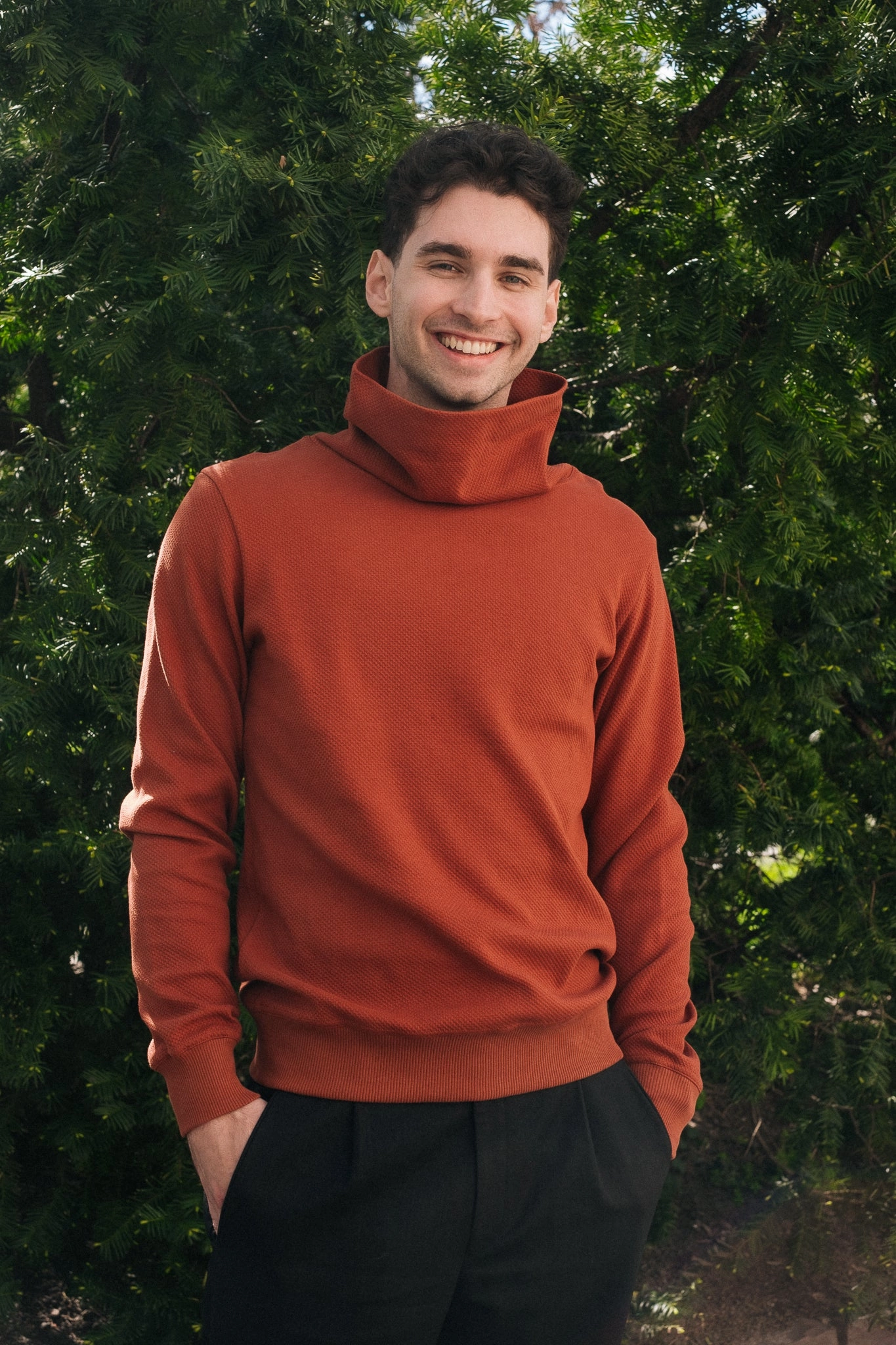 Urban Look Core Relaxed FUNNELNECK / 3D HENNA