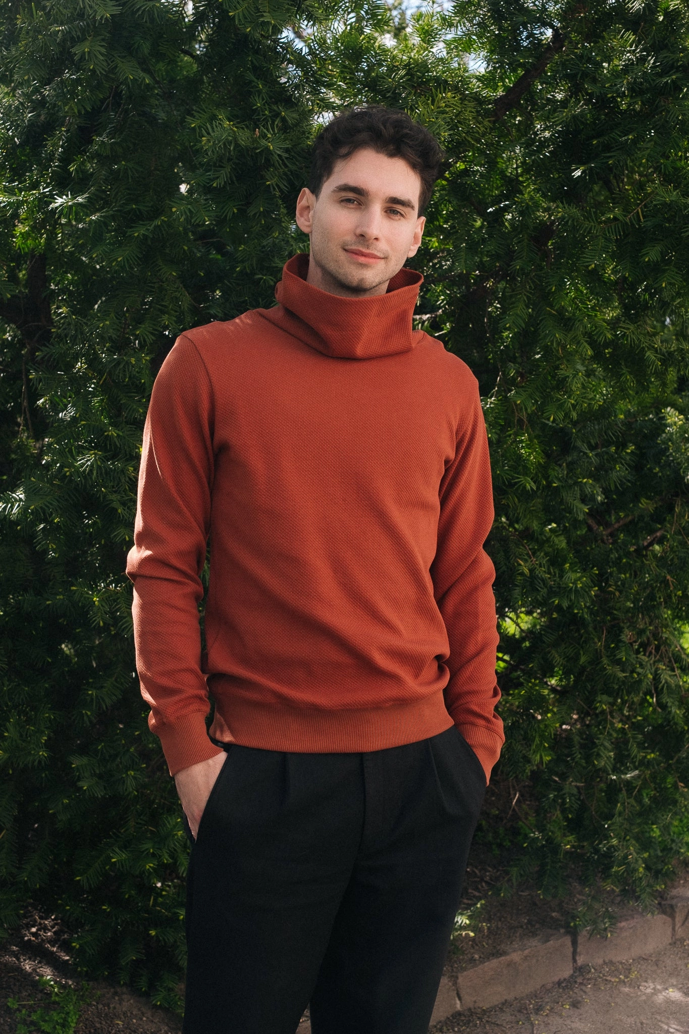 FUNNELNECK / 3D HENNA Trendy Outerwear Smart Layer