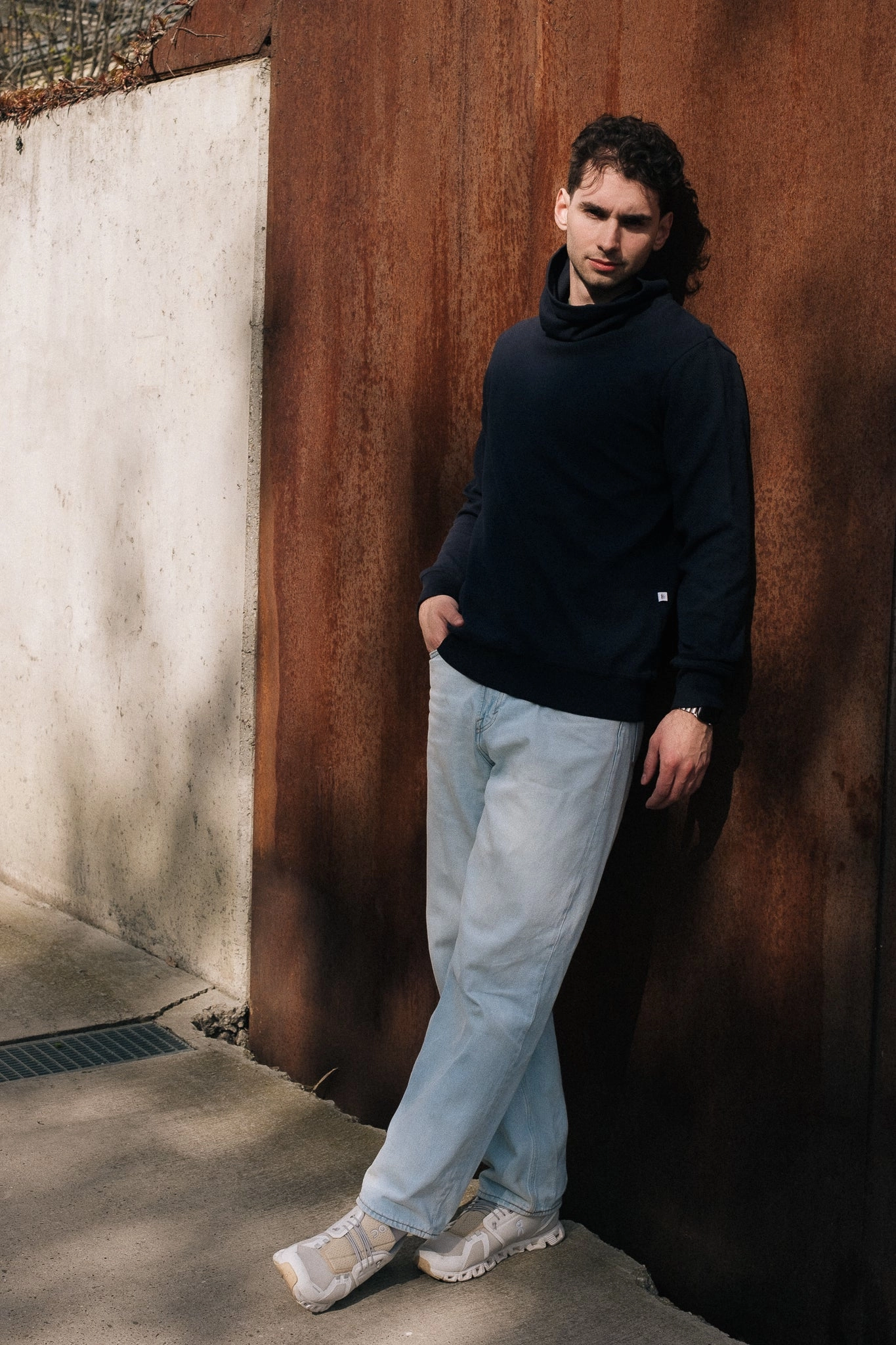 FUNNELNECK / 3D NAVY Workout Gear