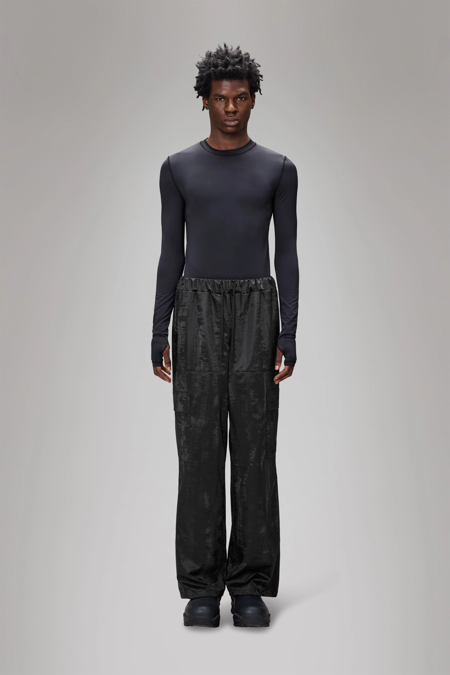 Cargo Rain Pants Wide Adaptable Style Comfy Style