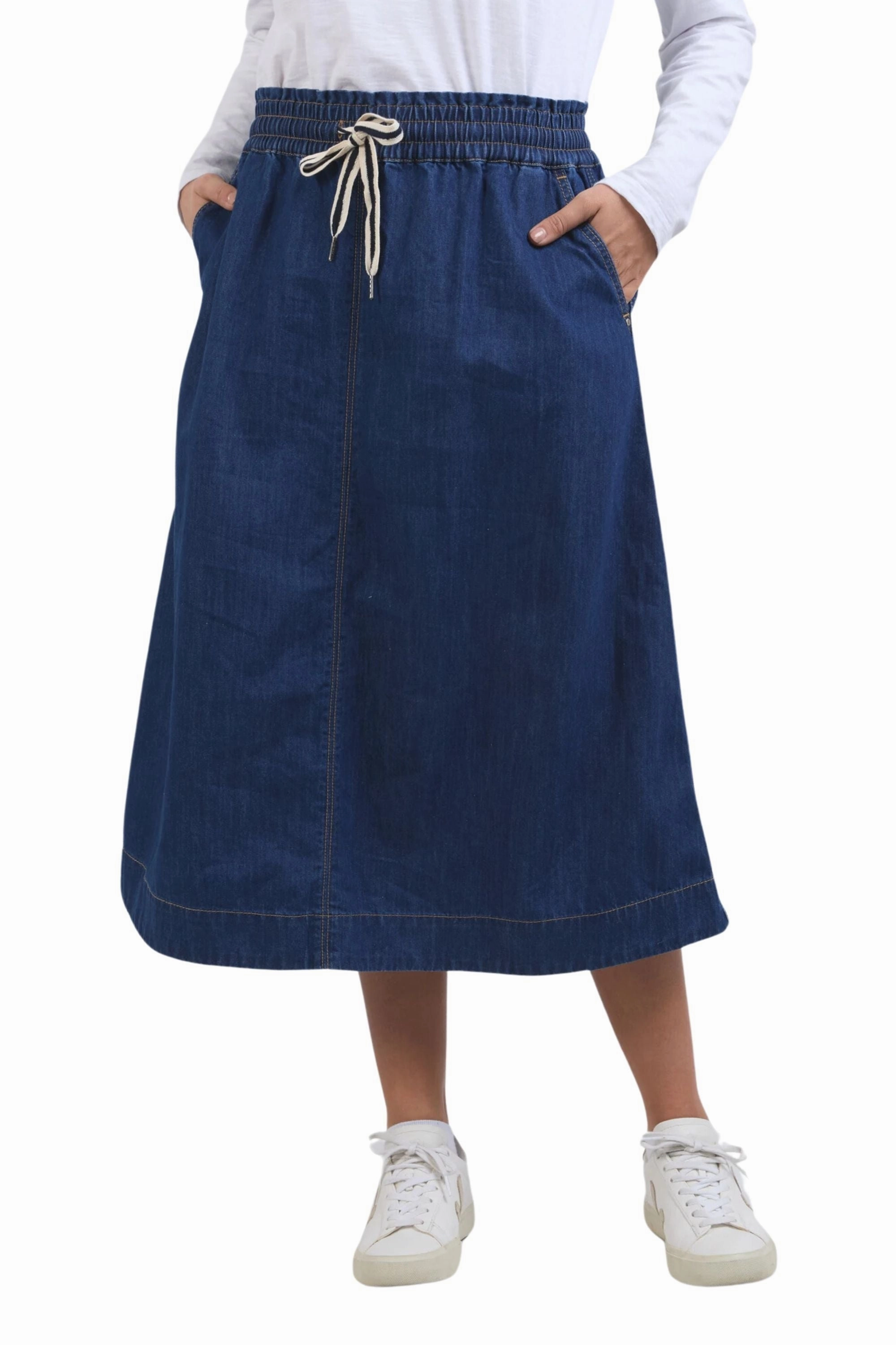 Shirred Back GRETA SKIRT - 81D1411