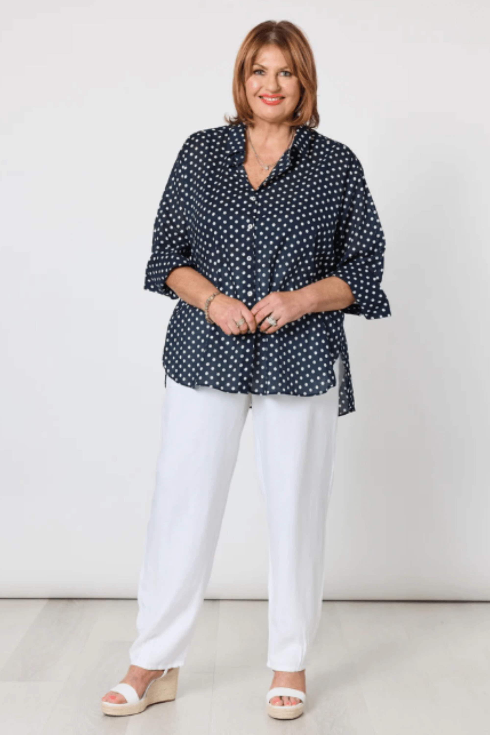 GET SPOTTY SHIRT - 48464GS quick dry Soft Texture