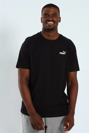 Running Speed Essential Small No.1 Logo Tee - Black