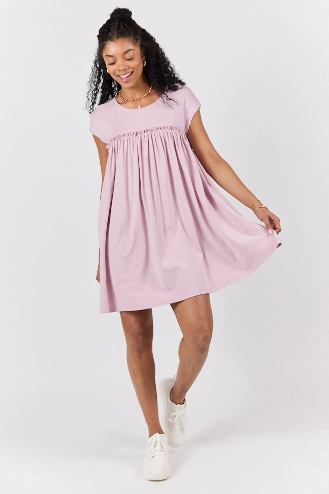 Girl On The Go Easy Knit Short Sleeve Mini Dress FINAL SALE Business casual Perfect For Any Occasion