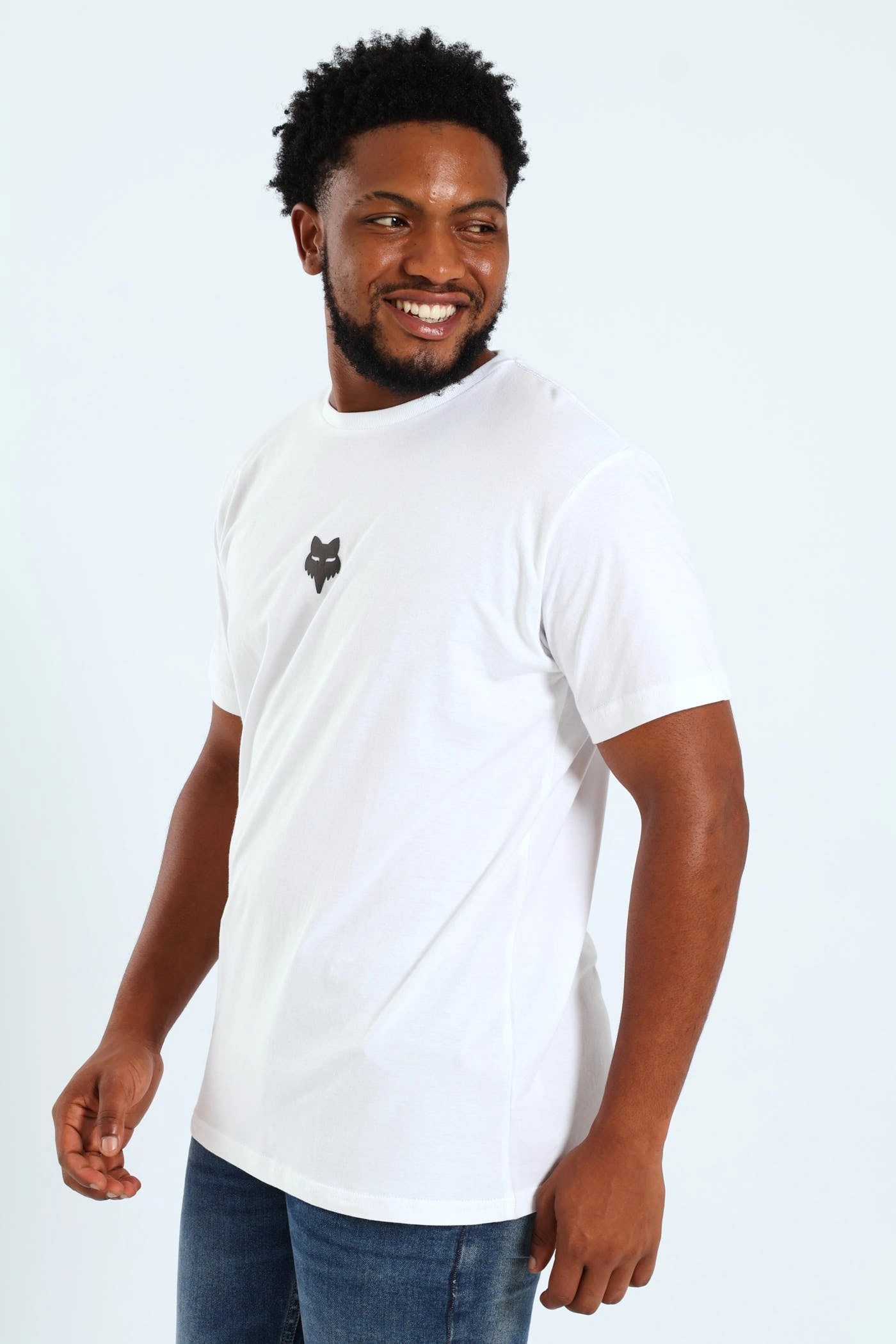 Heritage Tee - White DoubleLayeredCollar