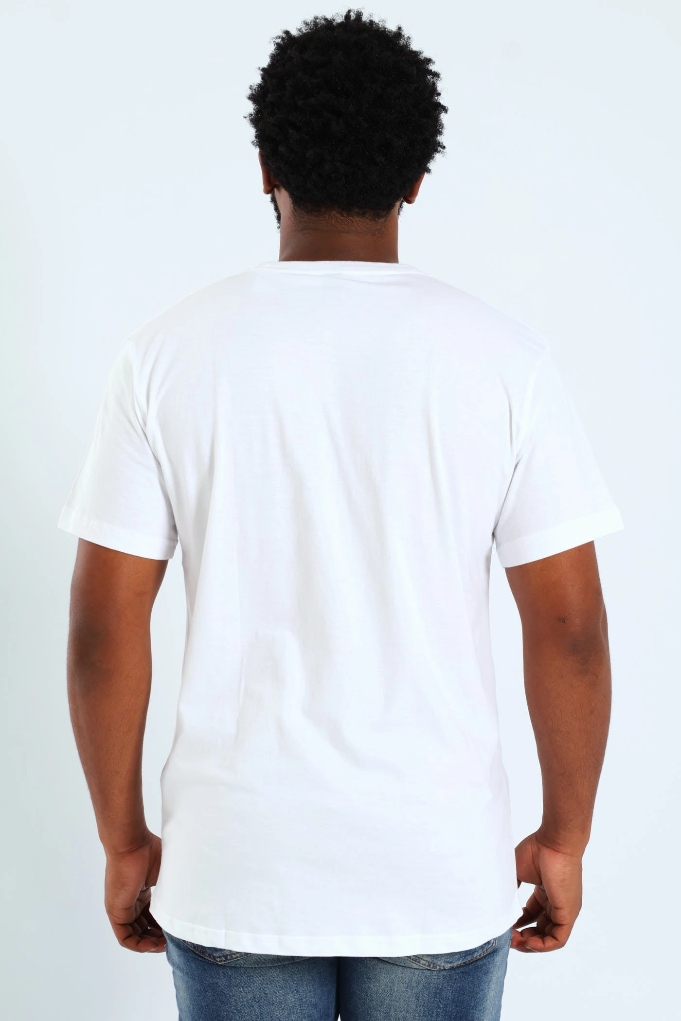 Multi Directional Stretch Heritage Tee - White