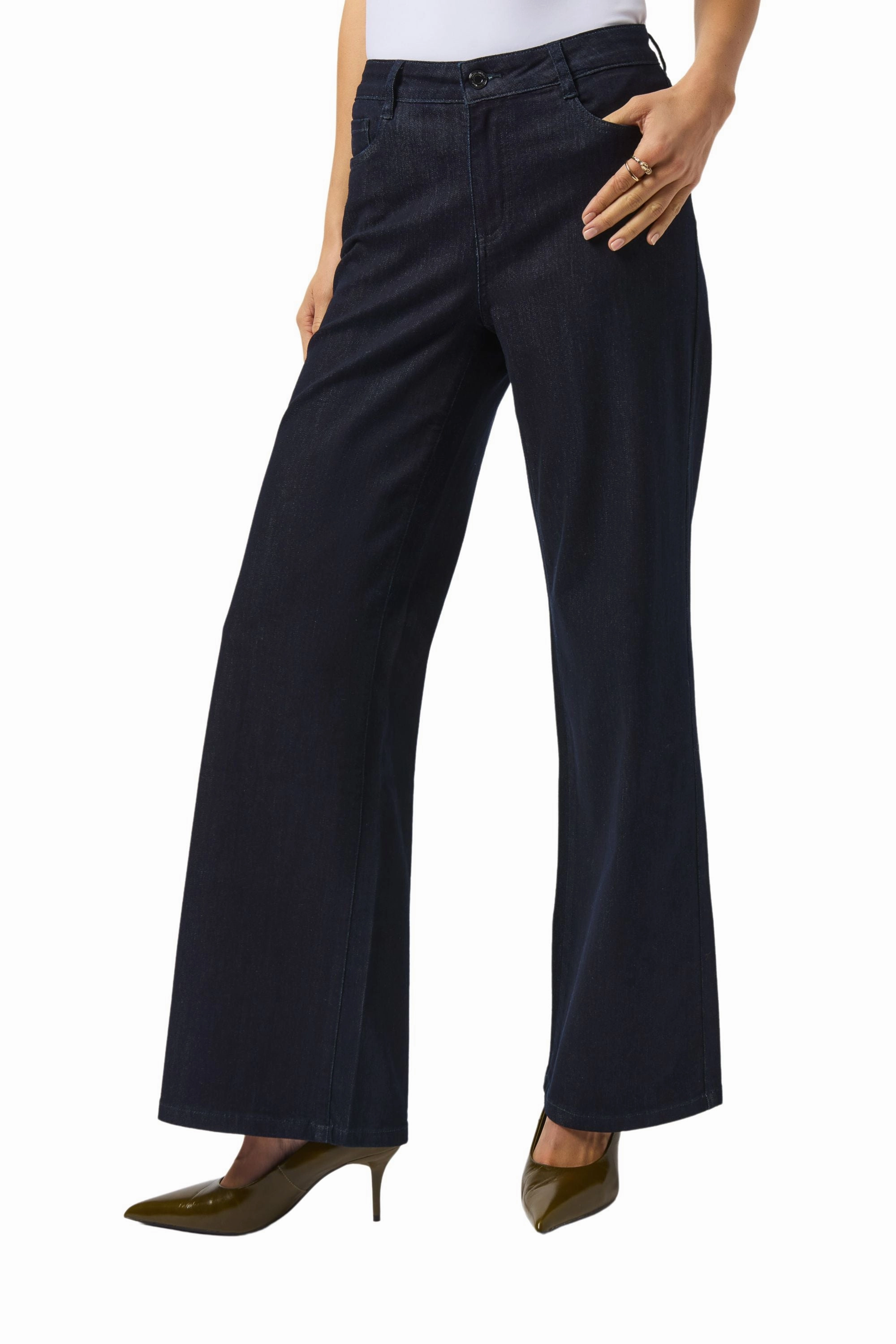 GOLDIE WIDE LEG JEAN - 251968JR Unisex Fit Perfect Fit