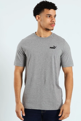 Essential Small No.1 Logo Tee - Grey Outdoor Smart