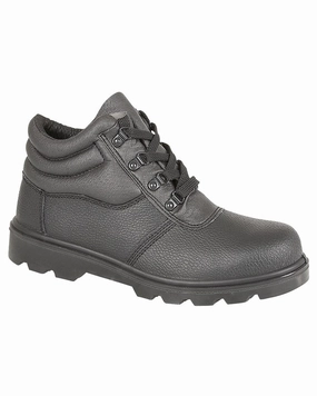 Grafters Treaded Safety Boots Layered Support Classic Comfort