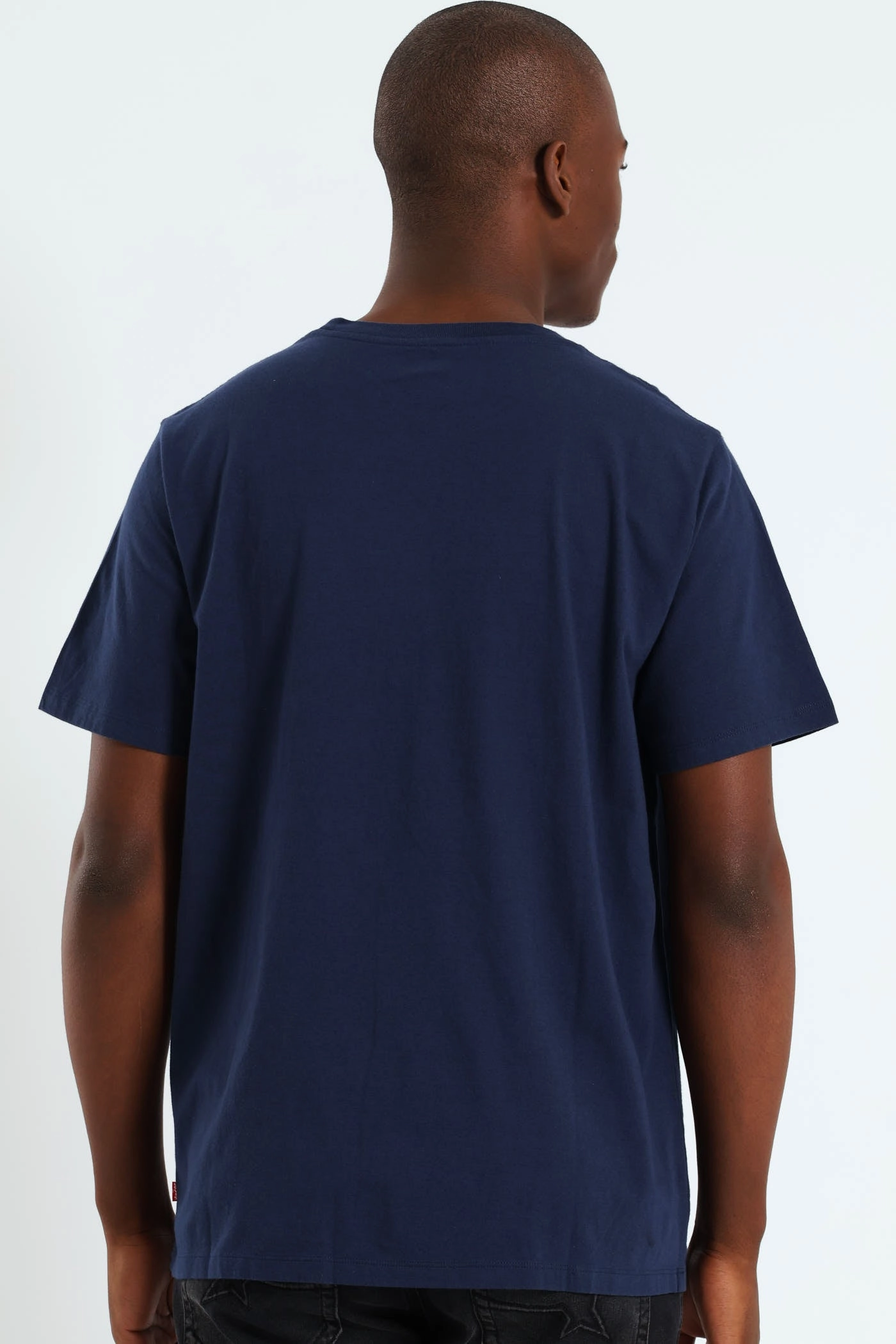 Graphic Crewneck Rope Batwing Tee - White Light Breeze