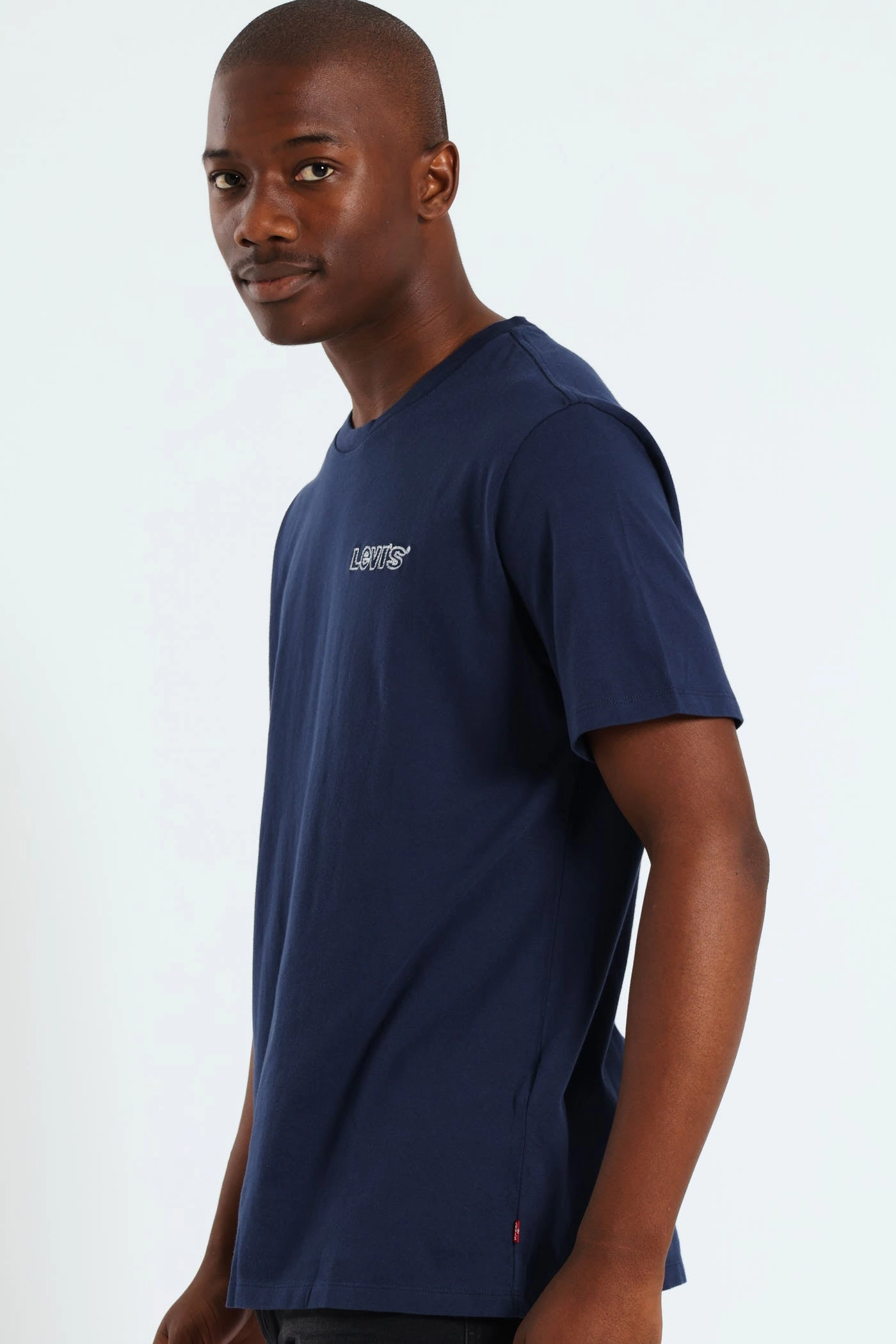 stain resistant coating Graphic Crewneck Rope Batwing Tee - White