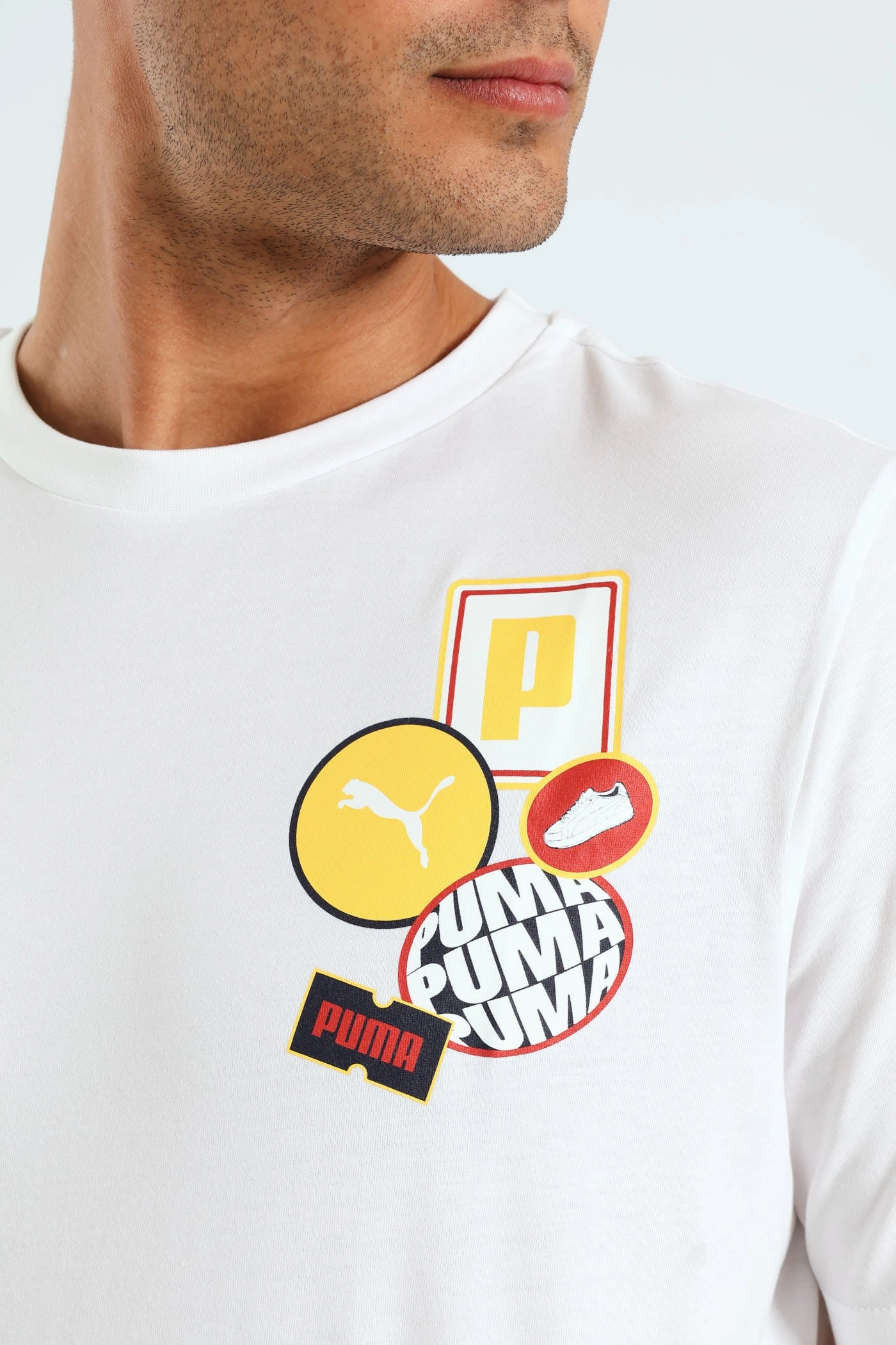 Graphics Icon Tee - White Effortless Daywear NoSideSeam