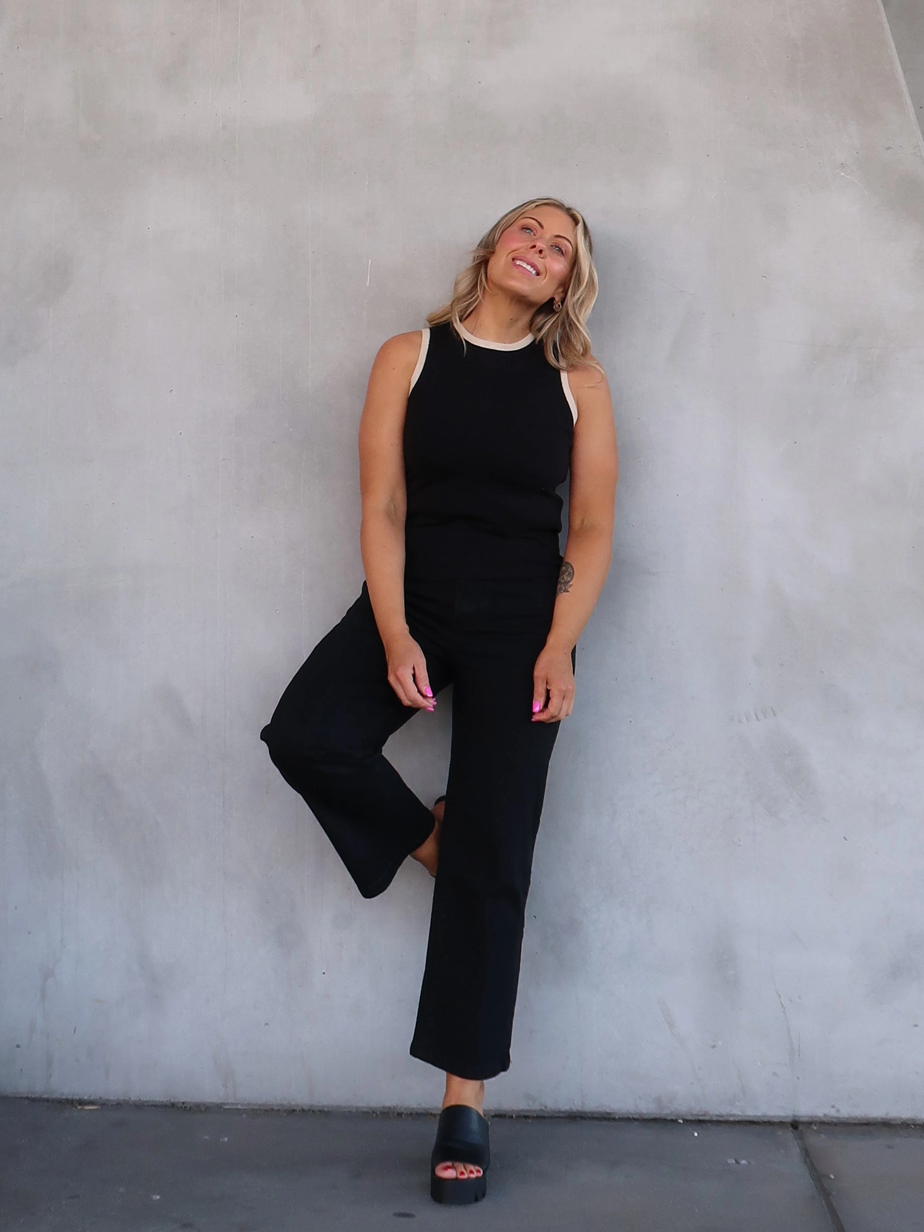 Grayson Jeans - Black Minimalist Eco Friendly