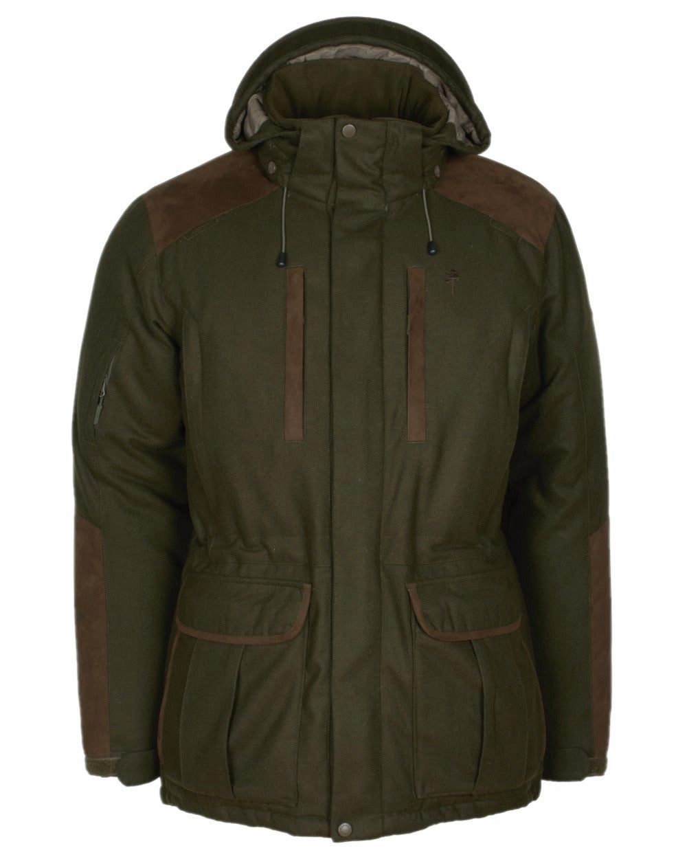 Pinewood Mens Nydala Insulation Wool Parka MultiPocketLayout