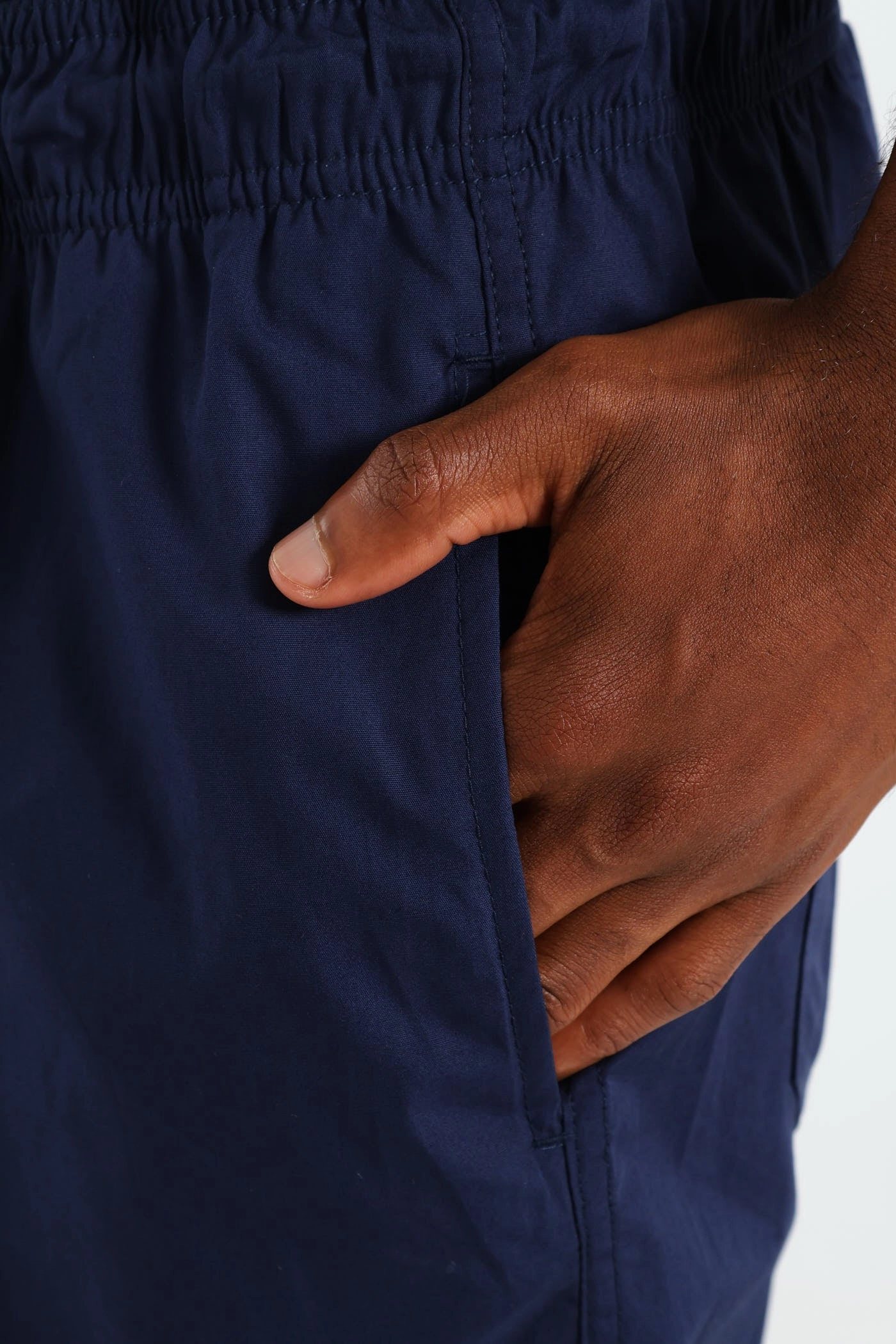 Great for Console Games Basic Beach Shorts - Navy Evening Wear Glide On Waist System