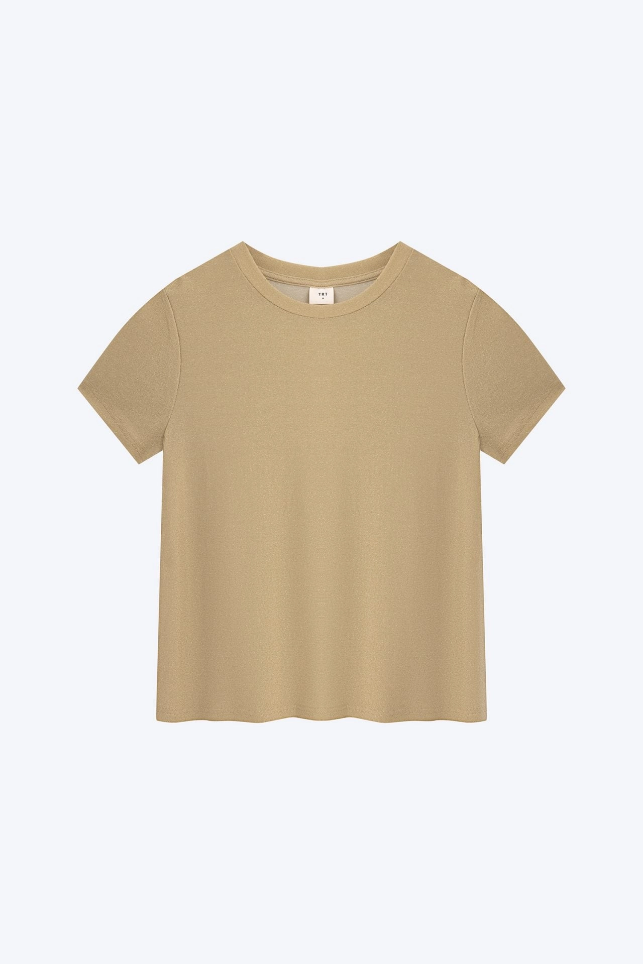 Shimmer Crew Neck Tee - Shimmer Gold [AT] Men's Casual Wearable