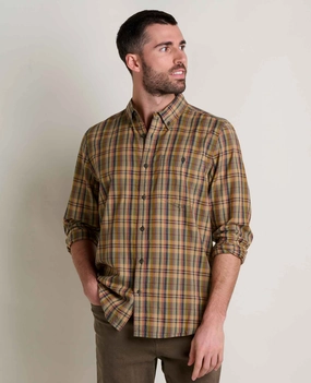 Men's Airscape Long Sleeve Shirt Festival Outfit high-low hem