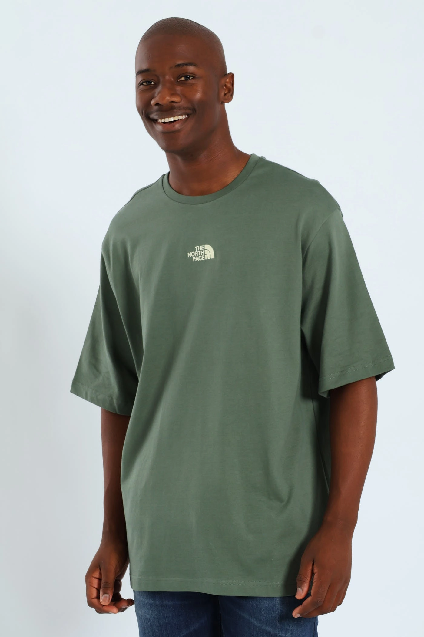 Heritage Graphic Relaxed Tee - Forest Green NonIronTechnology