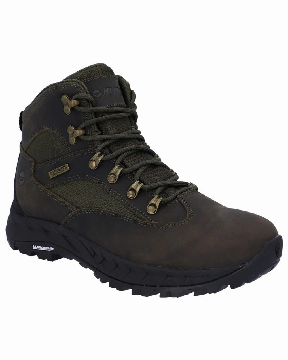 Hi-Tec Mens Euro Trail Boots Comfort Lining Cold Weather Commuter Hard Terrain
