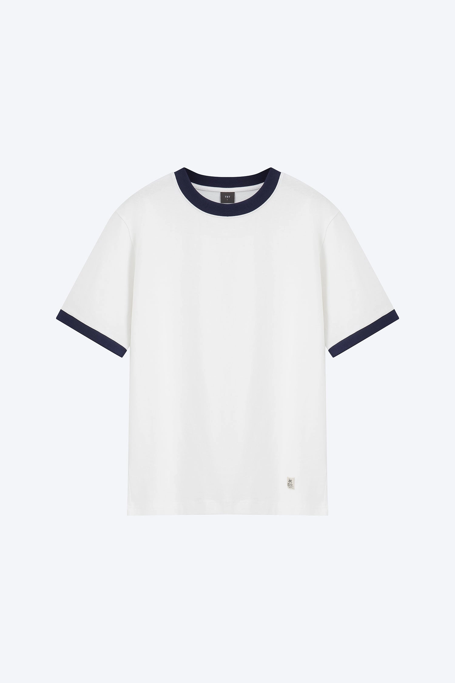 (A) Relaxed Fit Tee With Vacay Label - Cream SlimFit Thermal Insulation Tech