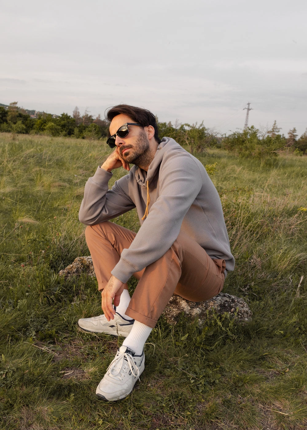 HIVE HOODIE / GREY ideal for birthdays Winter Gear