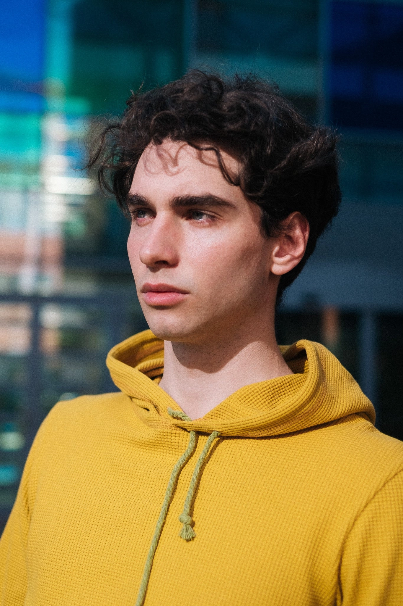 HIVE HOODIE / MUSTARD goes with sneakers Minimalist Style