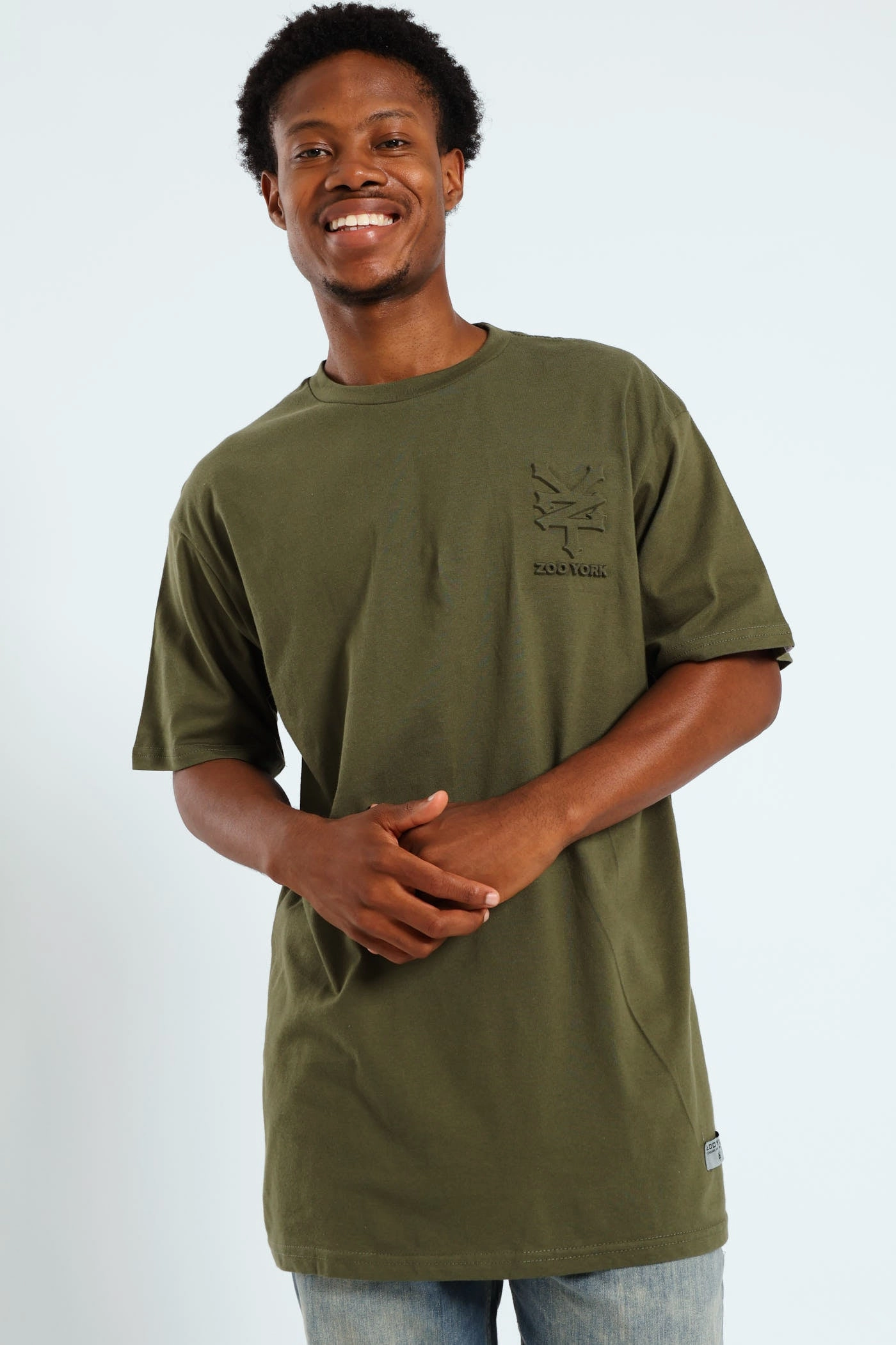Easy Layer Summer Wardrobe Logo Tee - Olive