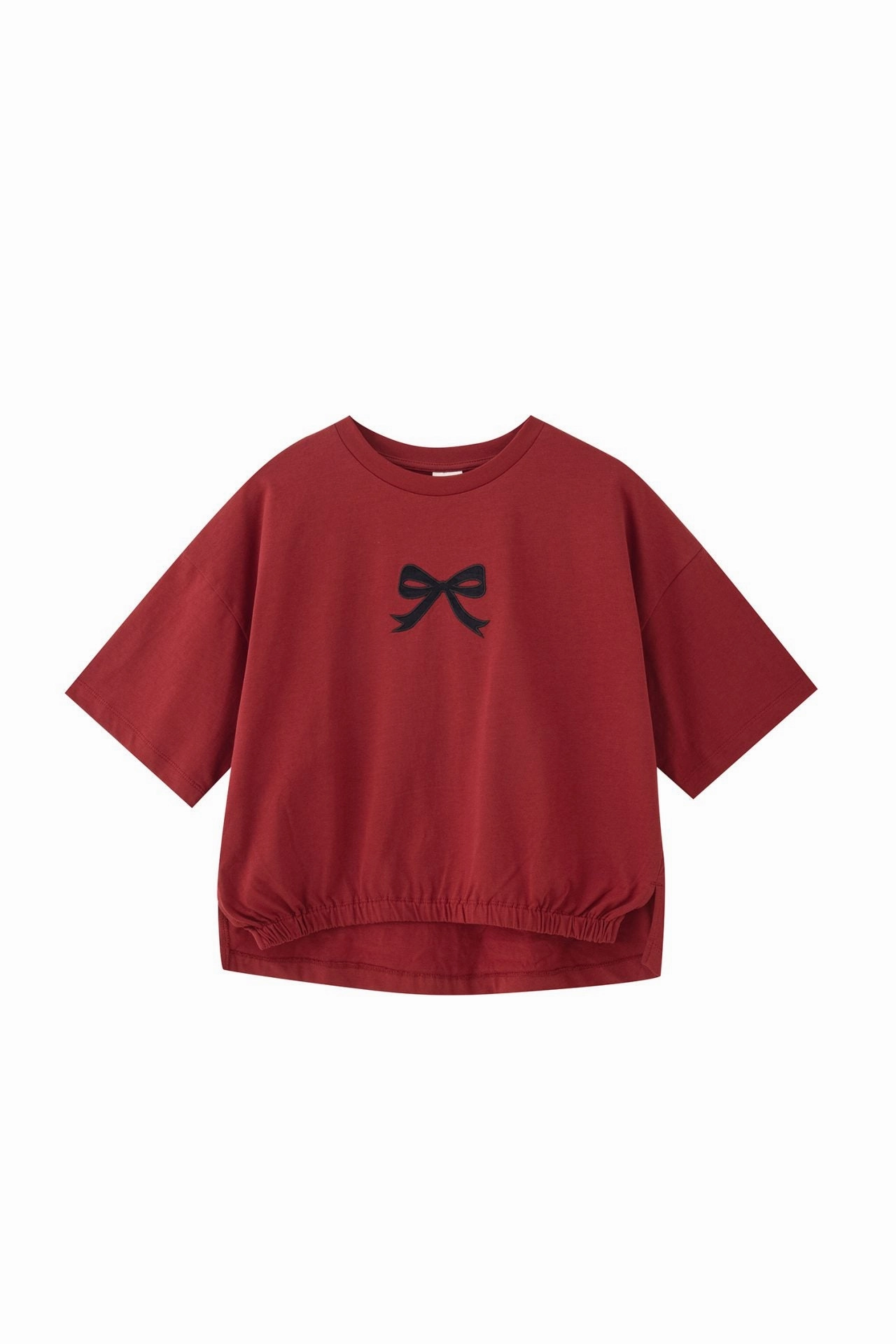 Beach Wear Velvet Ribbon Tee [AT]