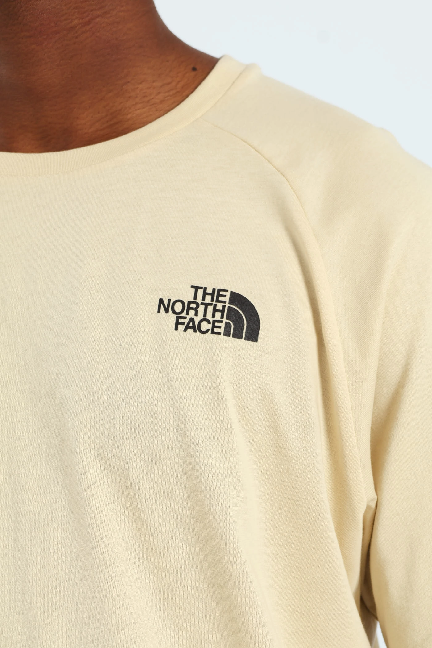 Short Sleeve North Faces Tee - Cream LayeringFriendly