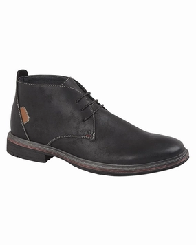 Slip-Resistant Sole Goor Mens 3 Eye Desert Boots