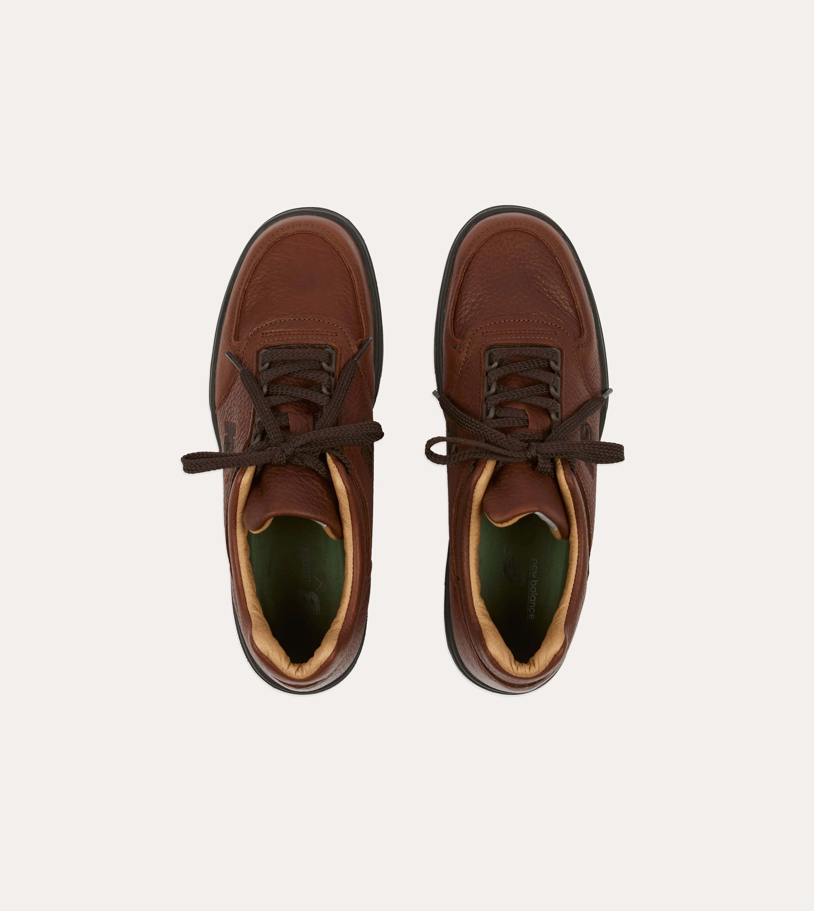 New Balance Brown Made in UK Allerdale Trainers rigid sole shoes