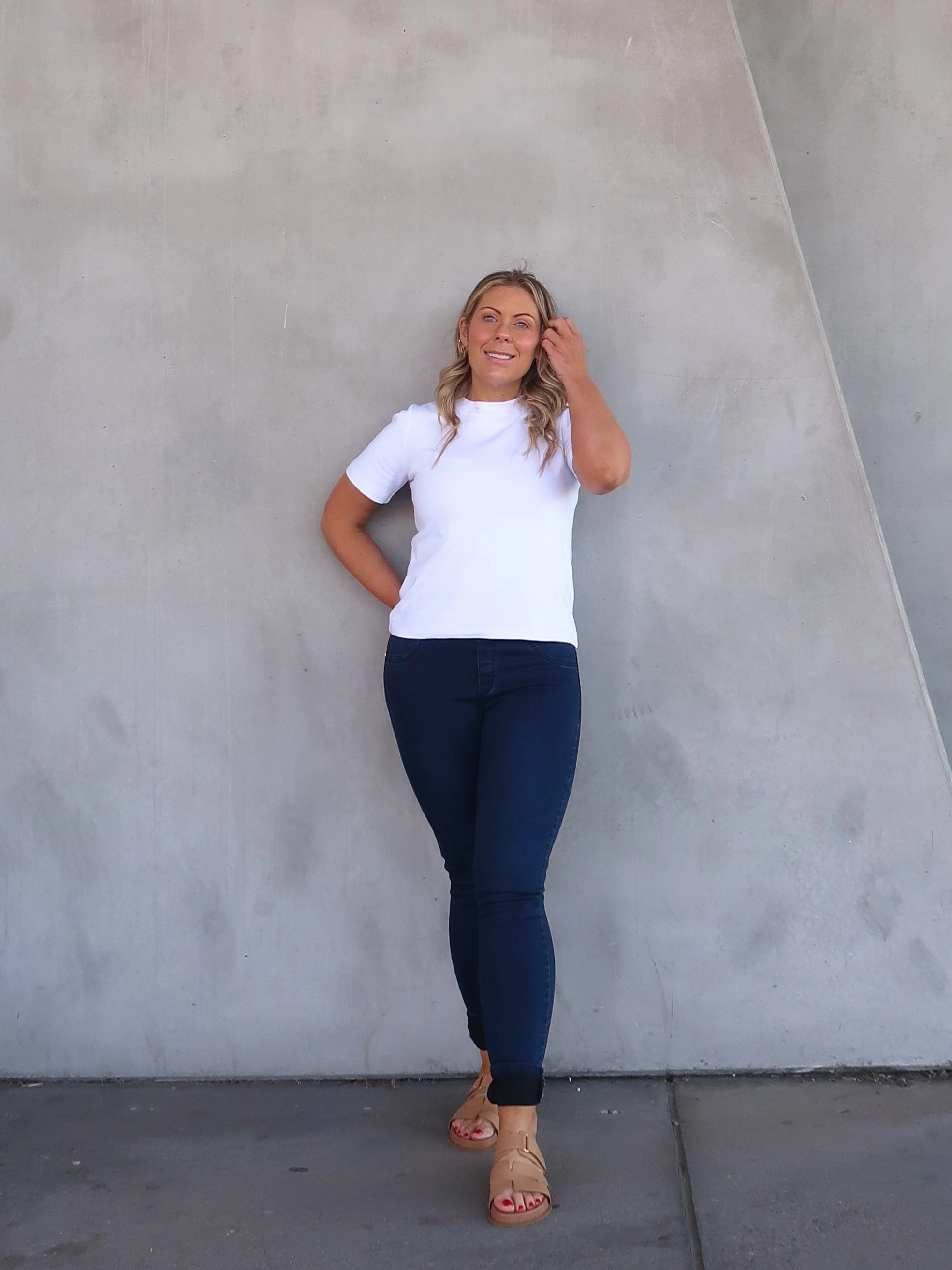 Casual Staple Smart Comfort Jax Jeggings - Dark Blue