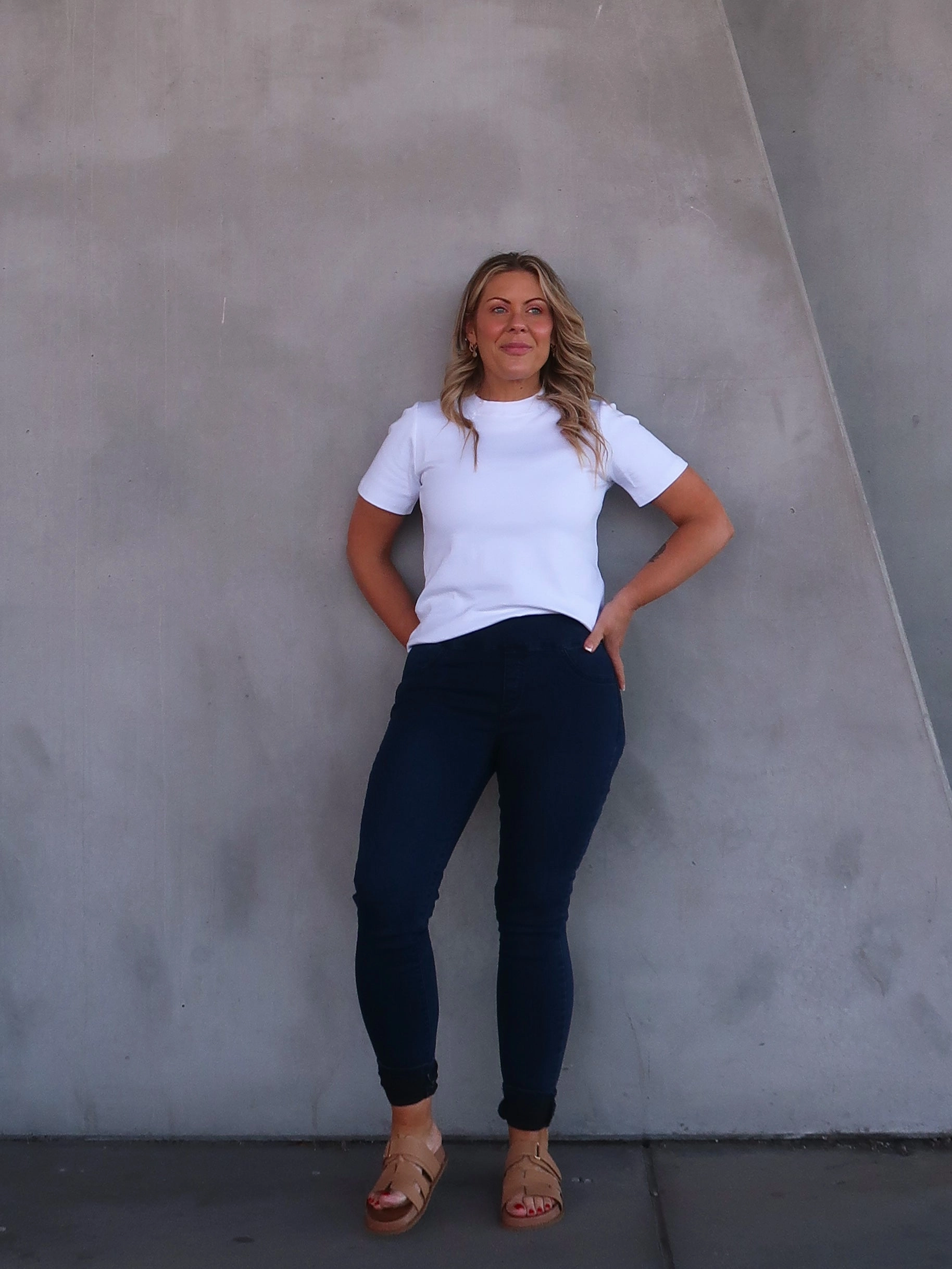 Jax Jeggings - Dark Blue Bold Earthy