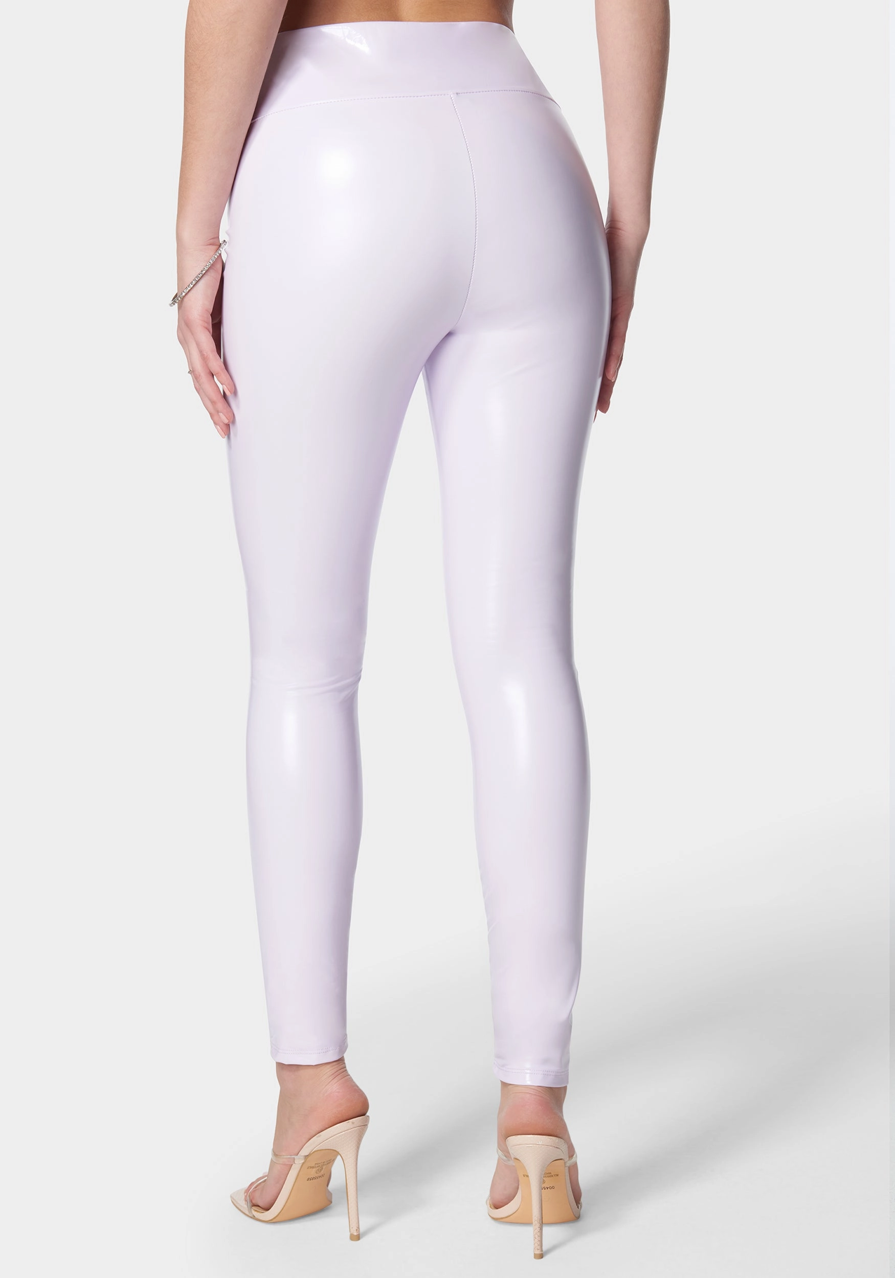 Modeling High Waist Liquid Shine Legging