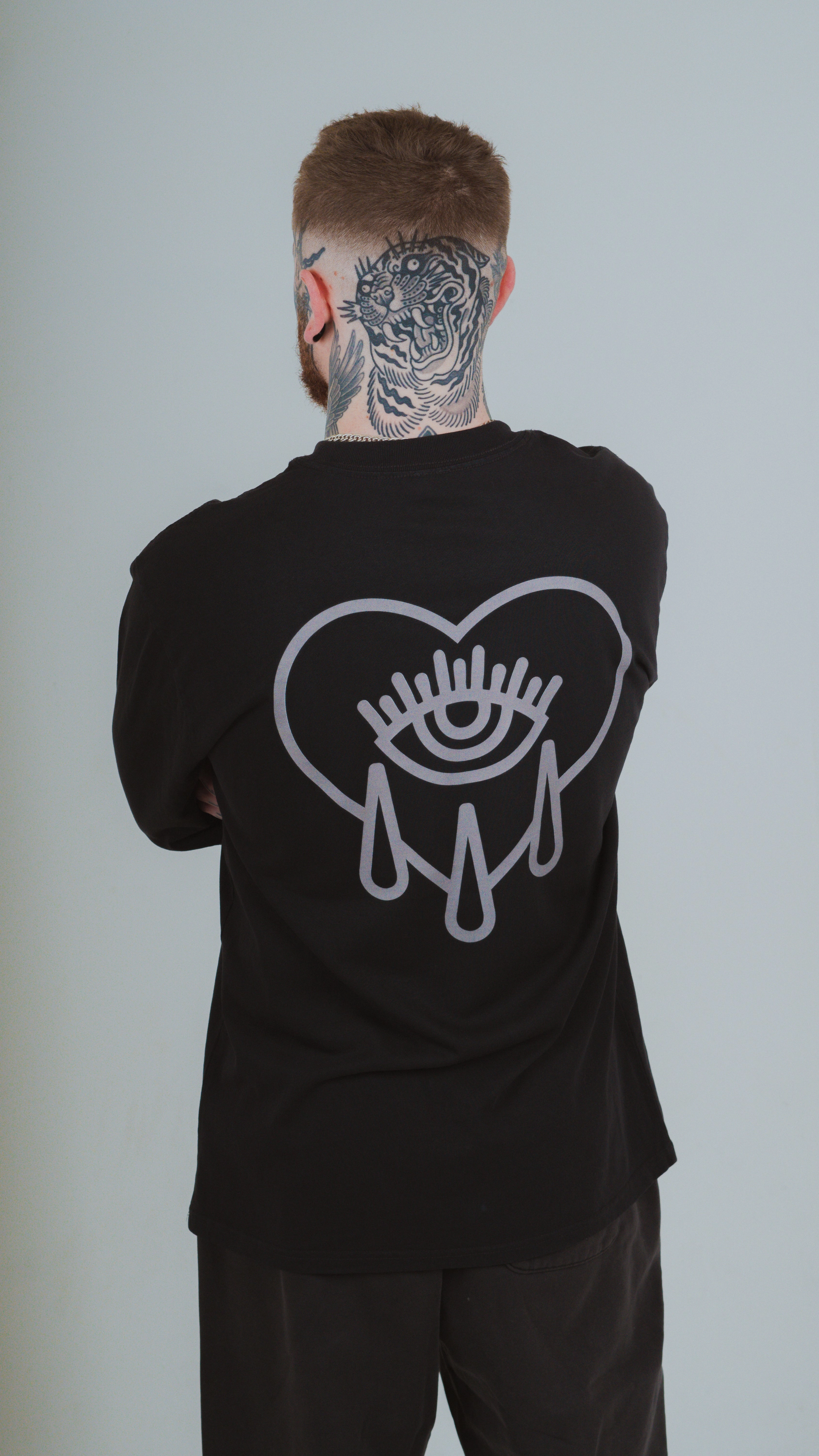 Moisture wicking SnagFreeKnit CH Faded Long Sleeve