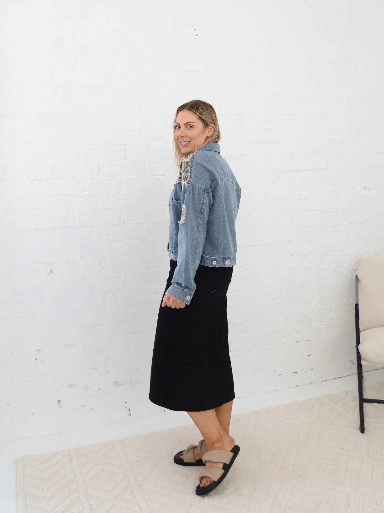 Joey Skirt-Black Fresh Aesthetic Graceful Look