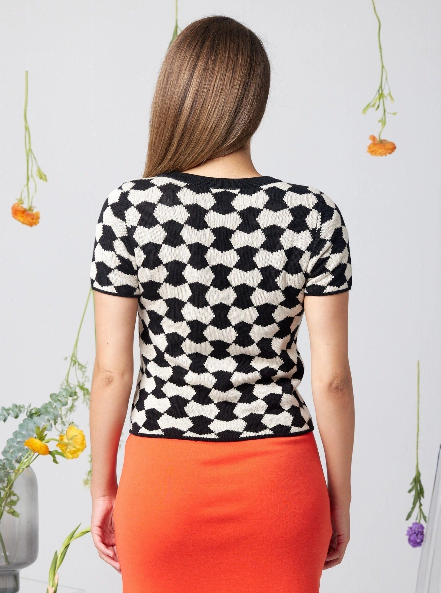 Karma Sweater - Taupe Geo Timeless Style Cozy Wear Fit