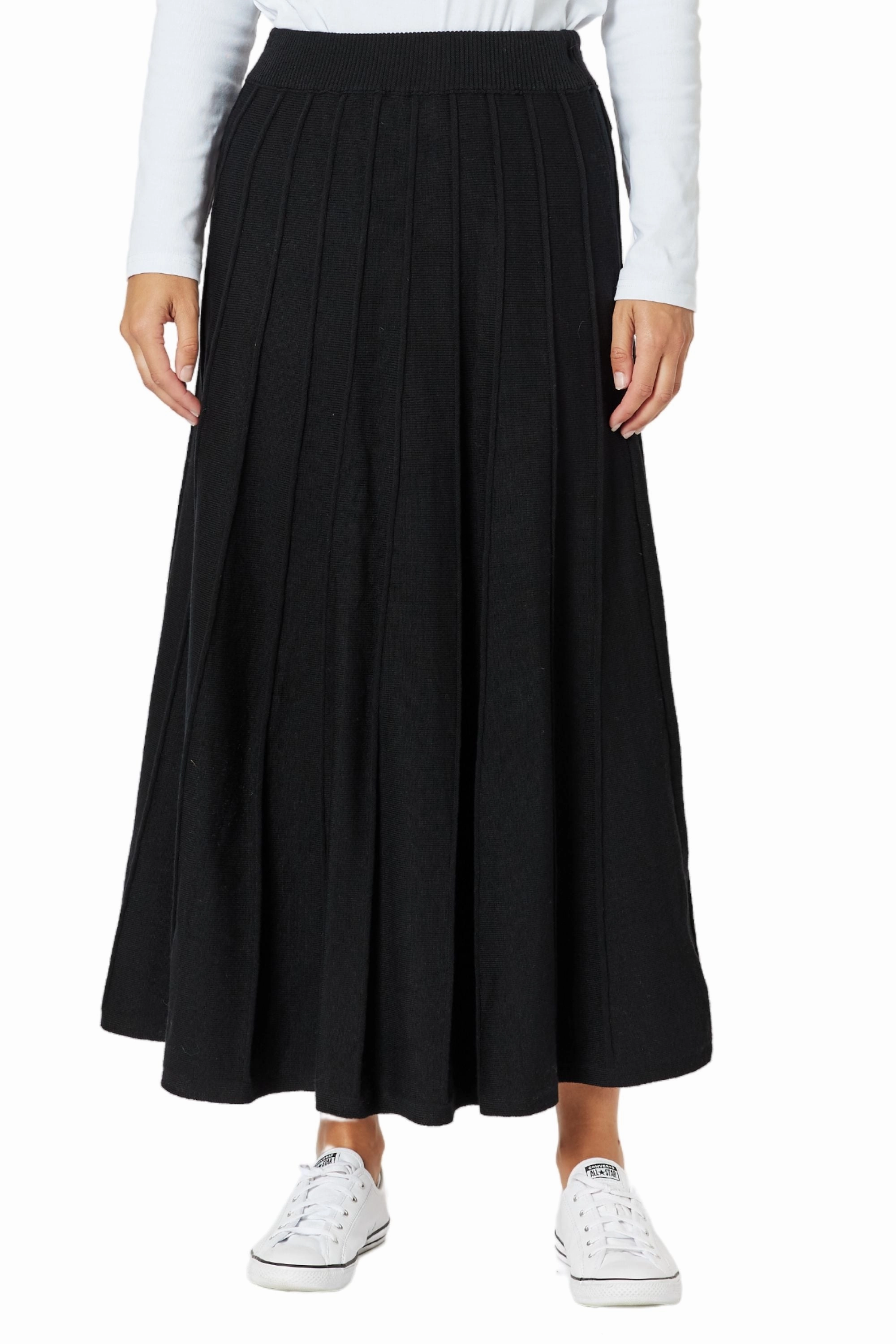 KATE LONG LINE SKIRT - 44471GS Seamless Finish Easy Layer