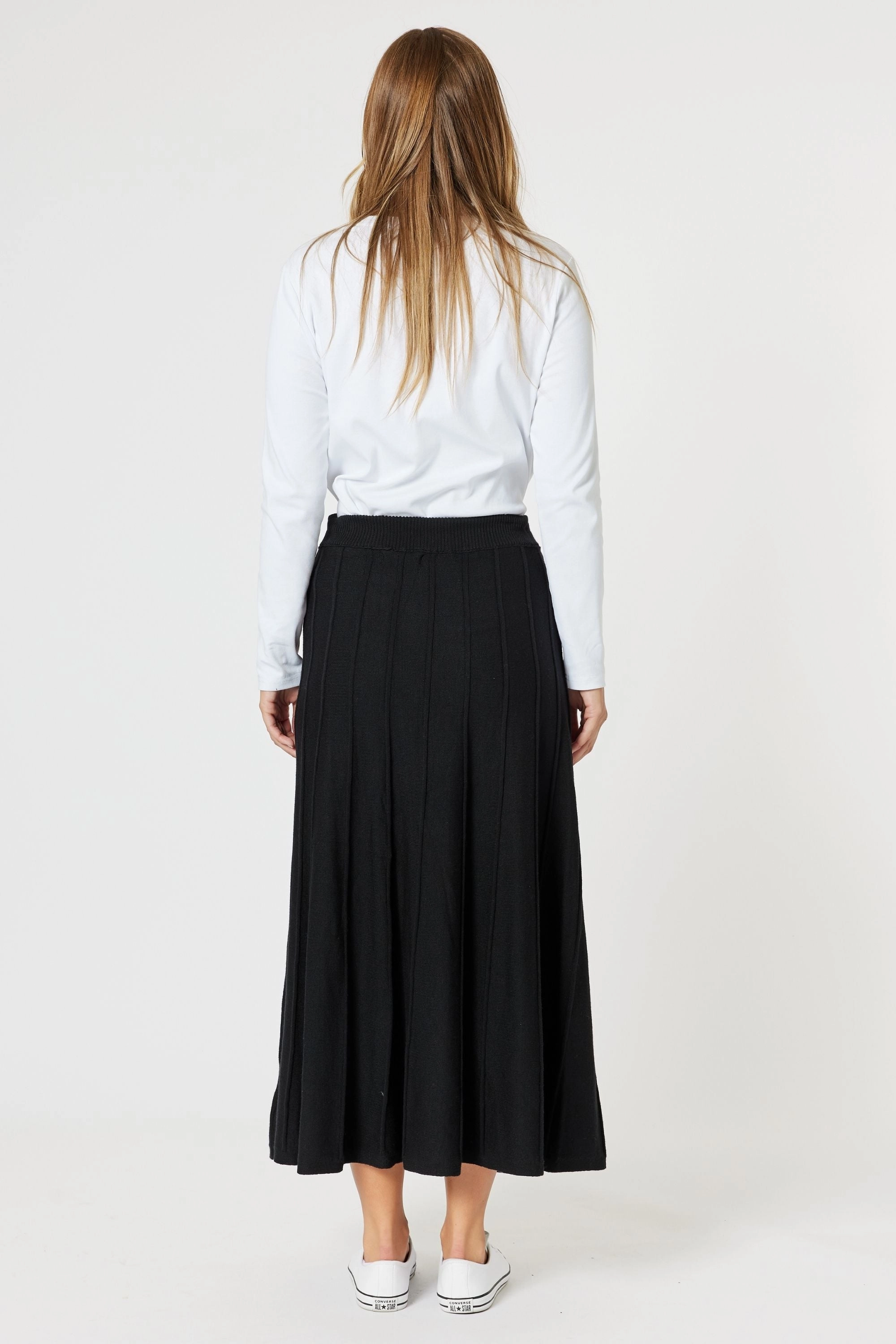 KATE LONG LINE SKIRT - 44471GS Sleek Vibe