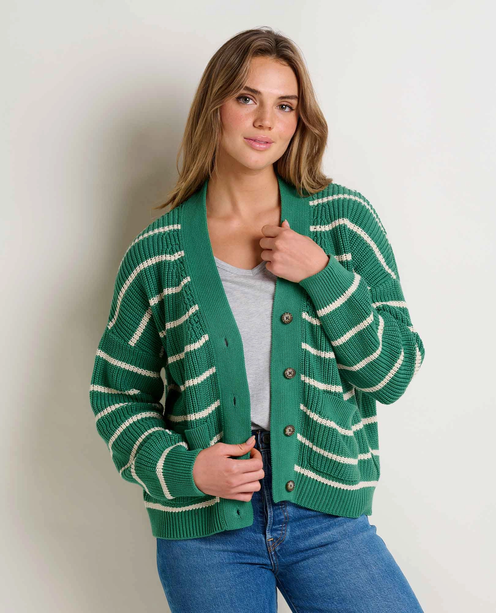 Bianca Shaker Cardigan Effortless Fit
