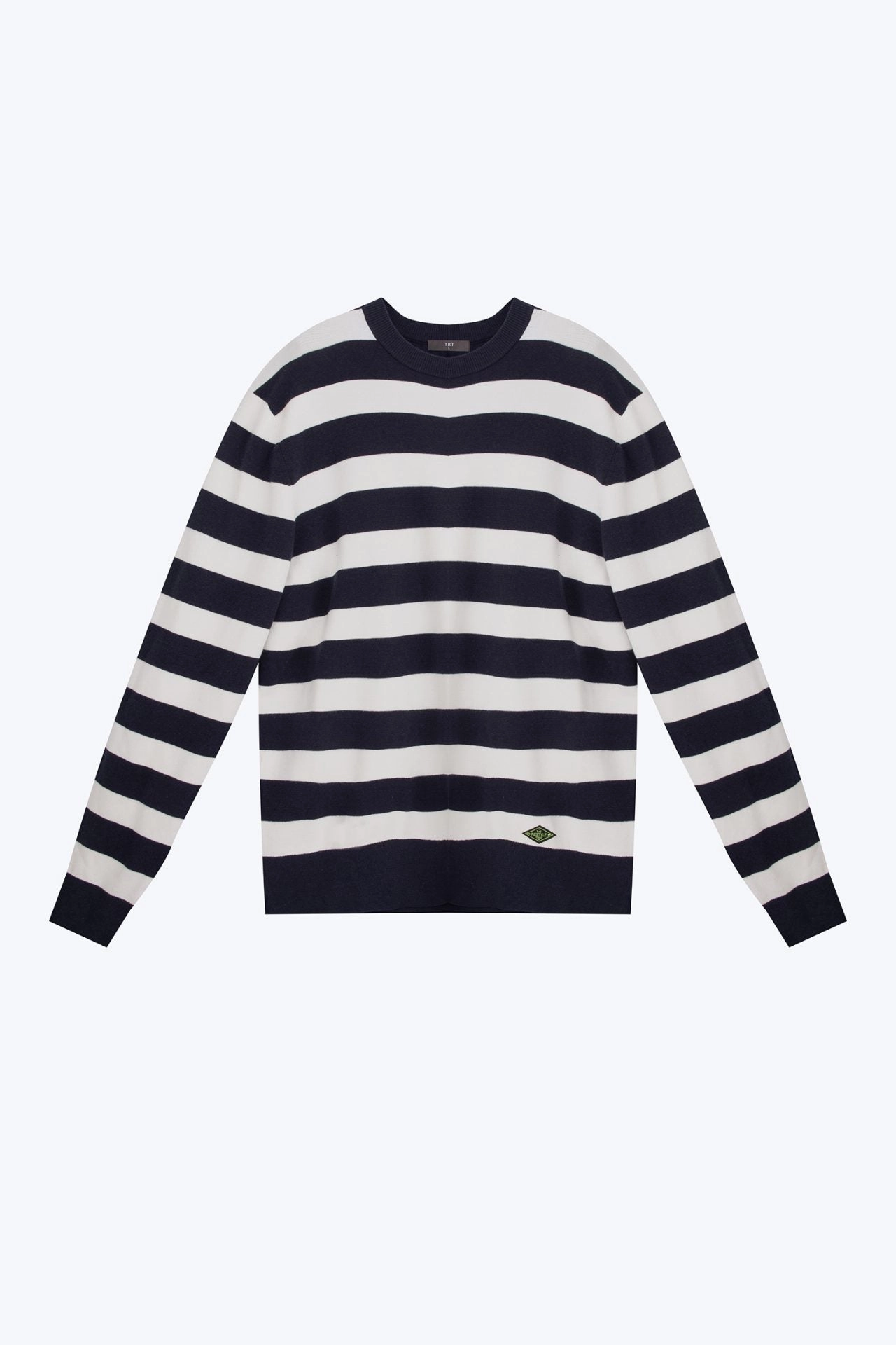 Knitted Cotton Crew Neck Sweater [AT] Stylish Look