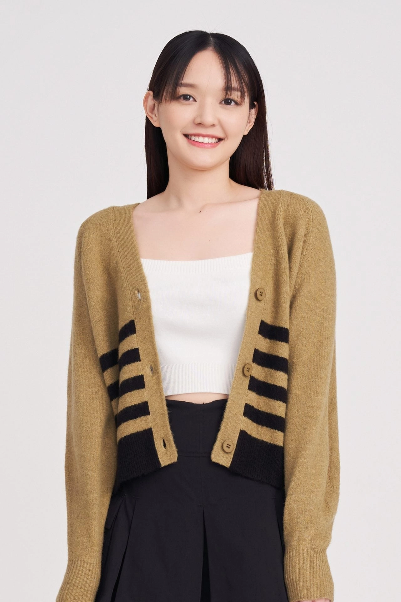 Knitted Oversized Cardigan [AT] Sustainable Material Hooded styles