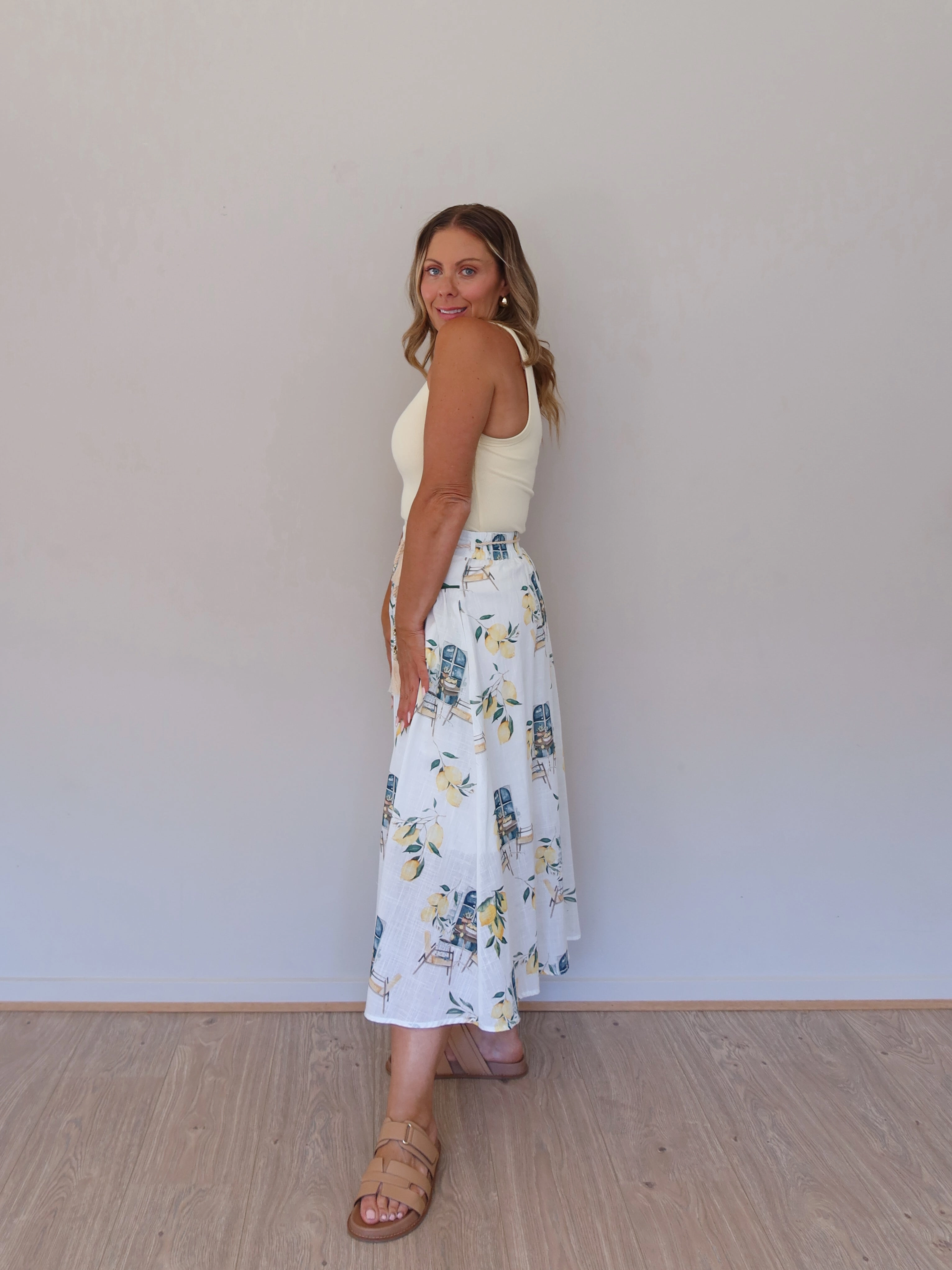 Casual Style Waist Defining Serenity Skirt