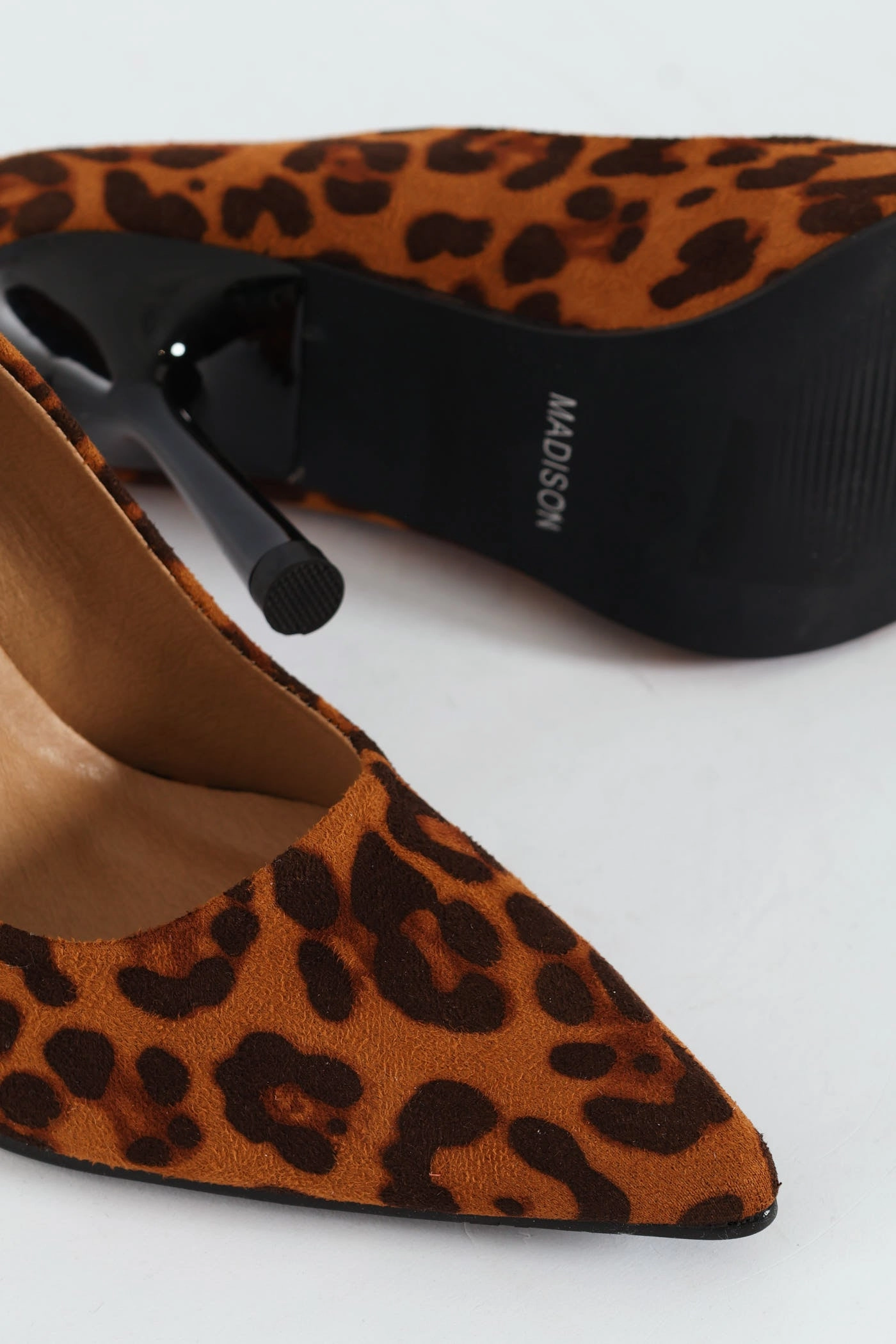 Pointed Toe Court Stiletto Heel - Animal Print Nude Pumps for Weddings Luxury Wedding Pumps