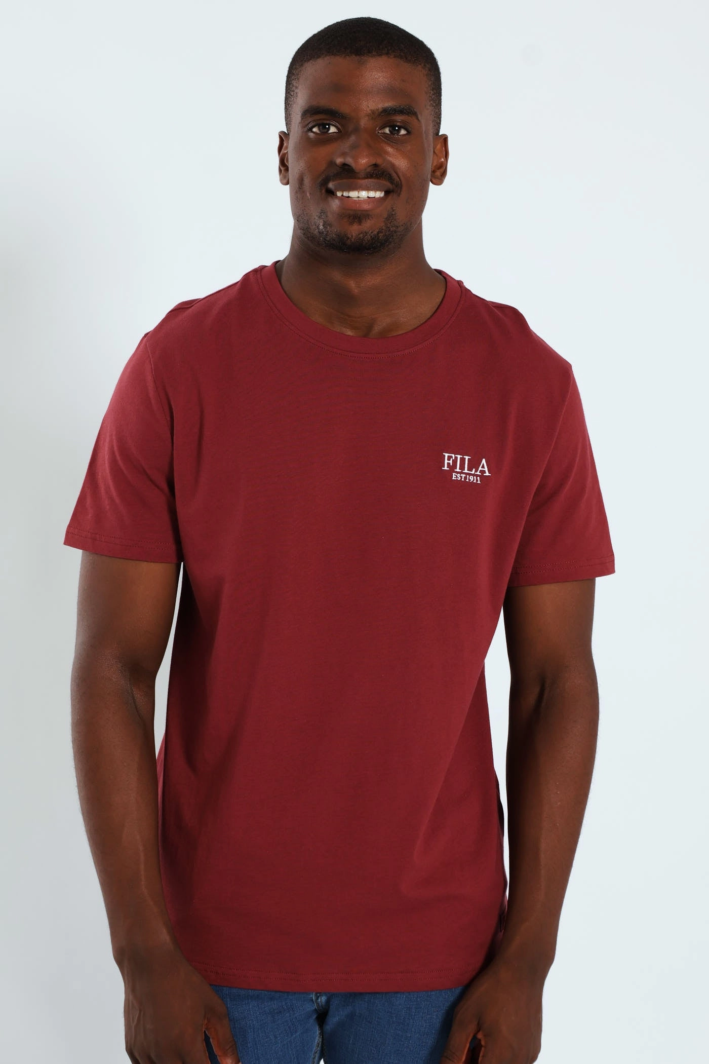 Lennon Tee - Maroon Urban Streetwear
