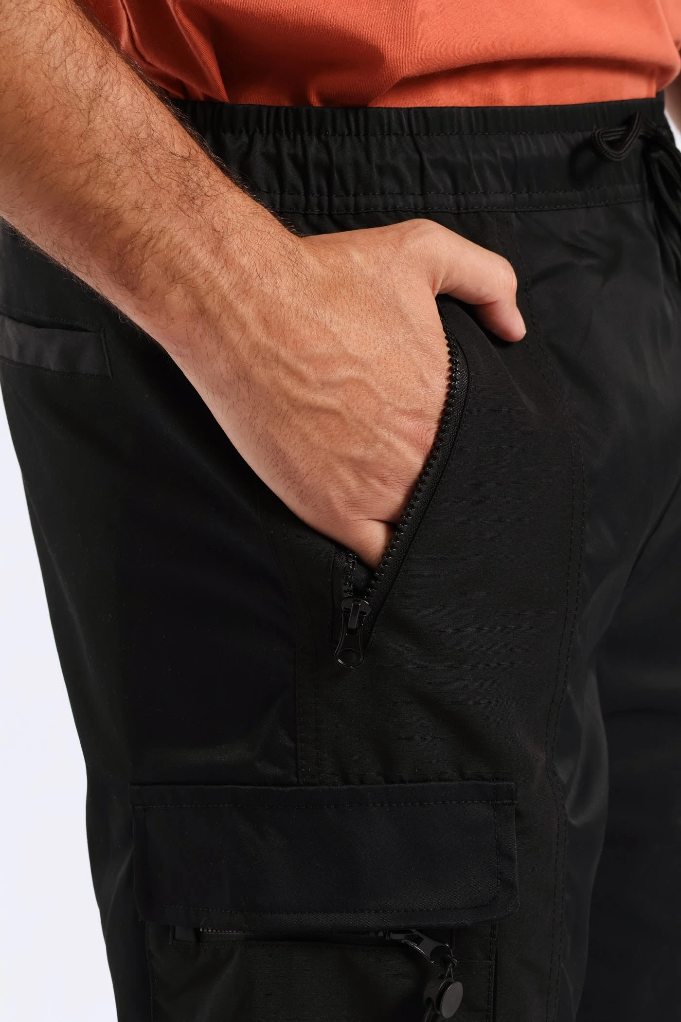 Performance Layers Light Weight Cargo Strap Short - Black