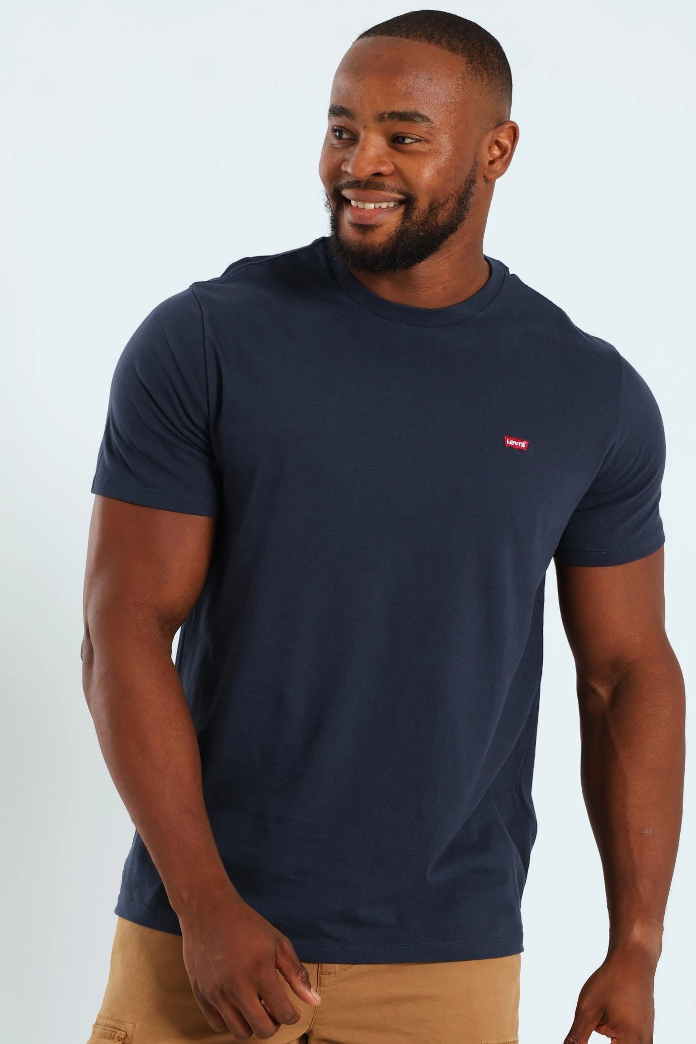 Seam Free Shoulders Original Hm Za Tee - Navy