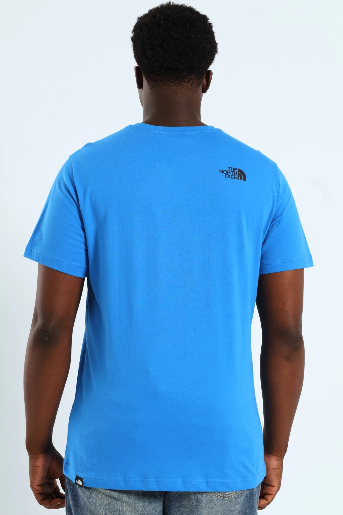 Short Sleeve Fine Tee - Blue Job Interview